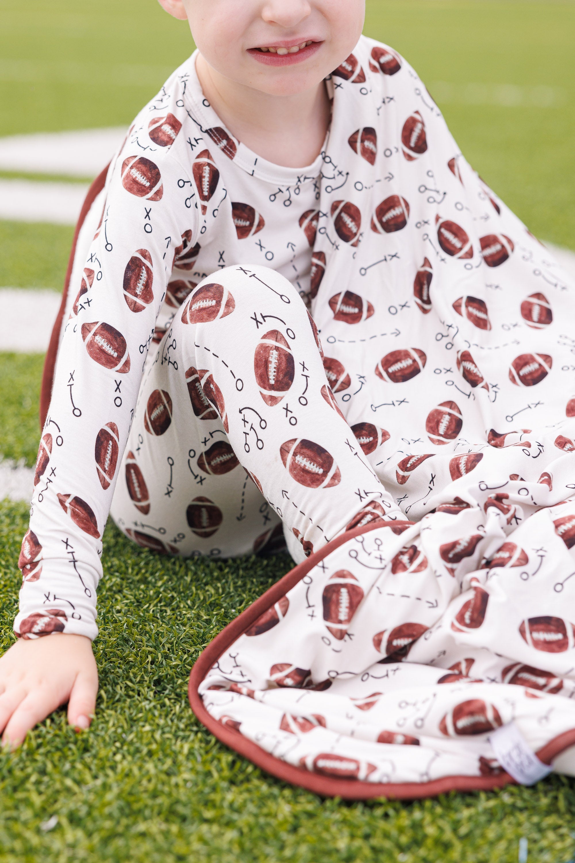 Kickoff Classics Plush Toddler Blanket