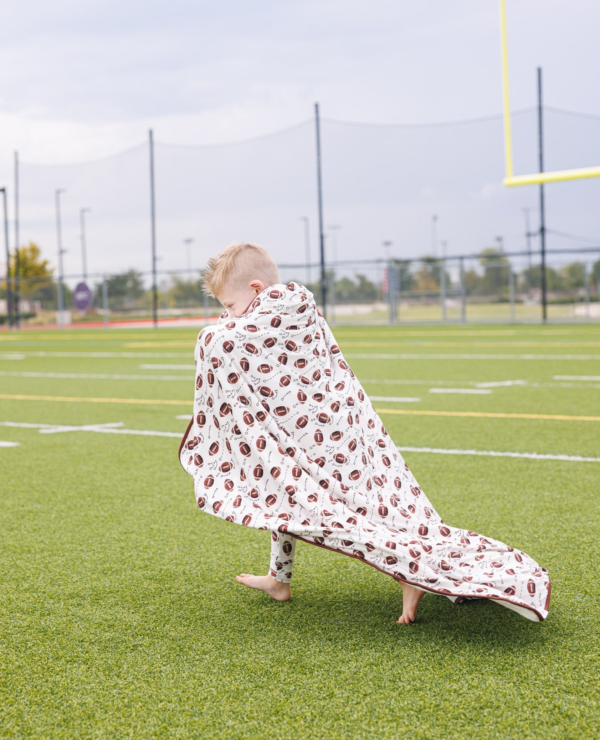 Kickoff Classics Plush Toddler Blanket