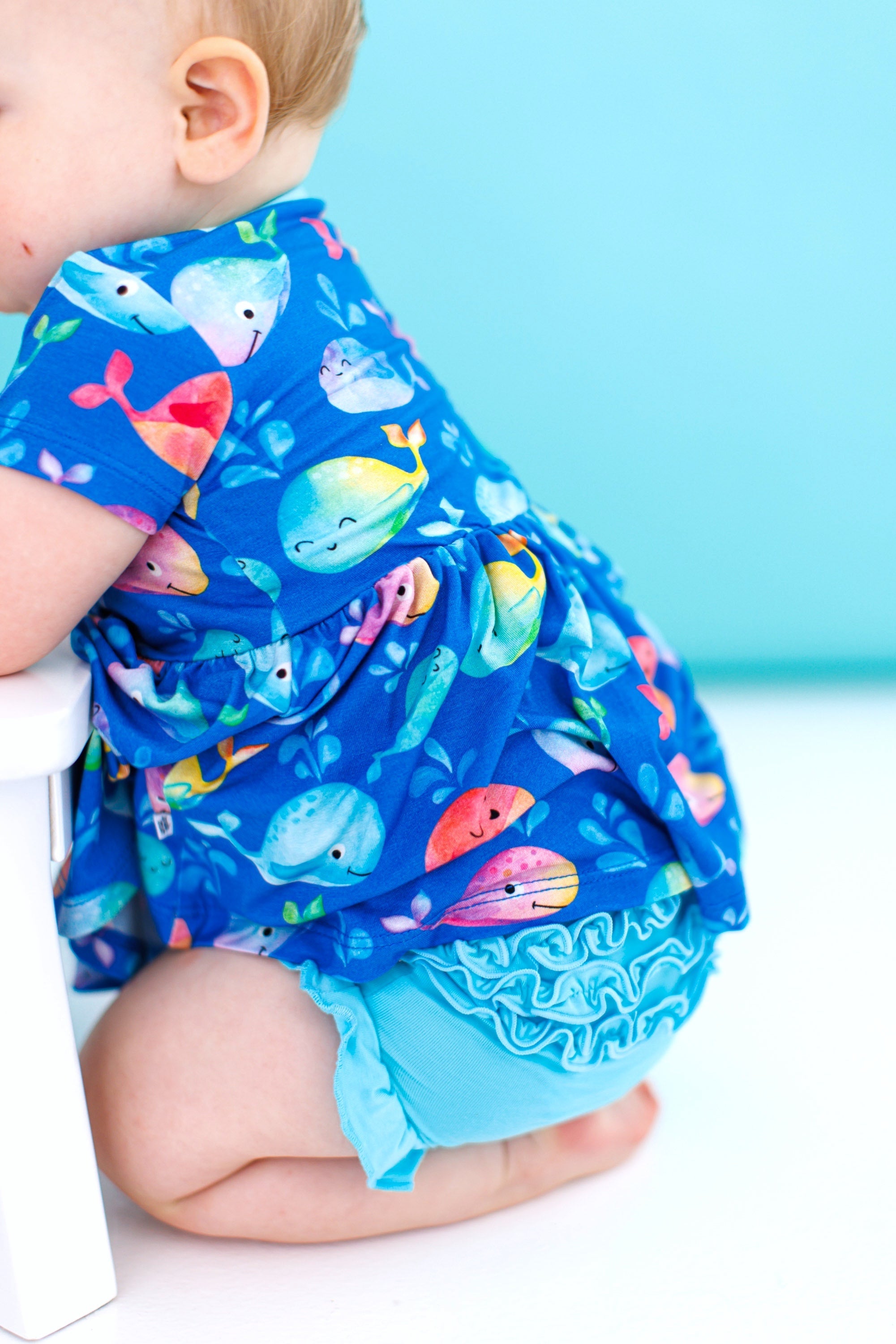 Moby Birdie Peplum Set