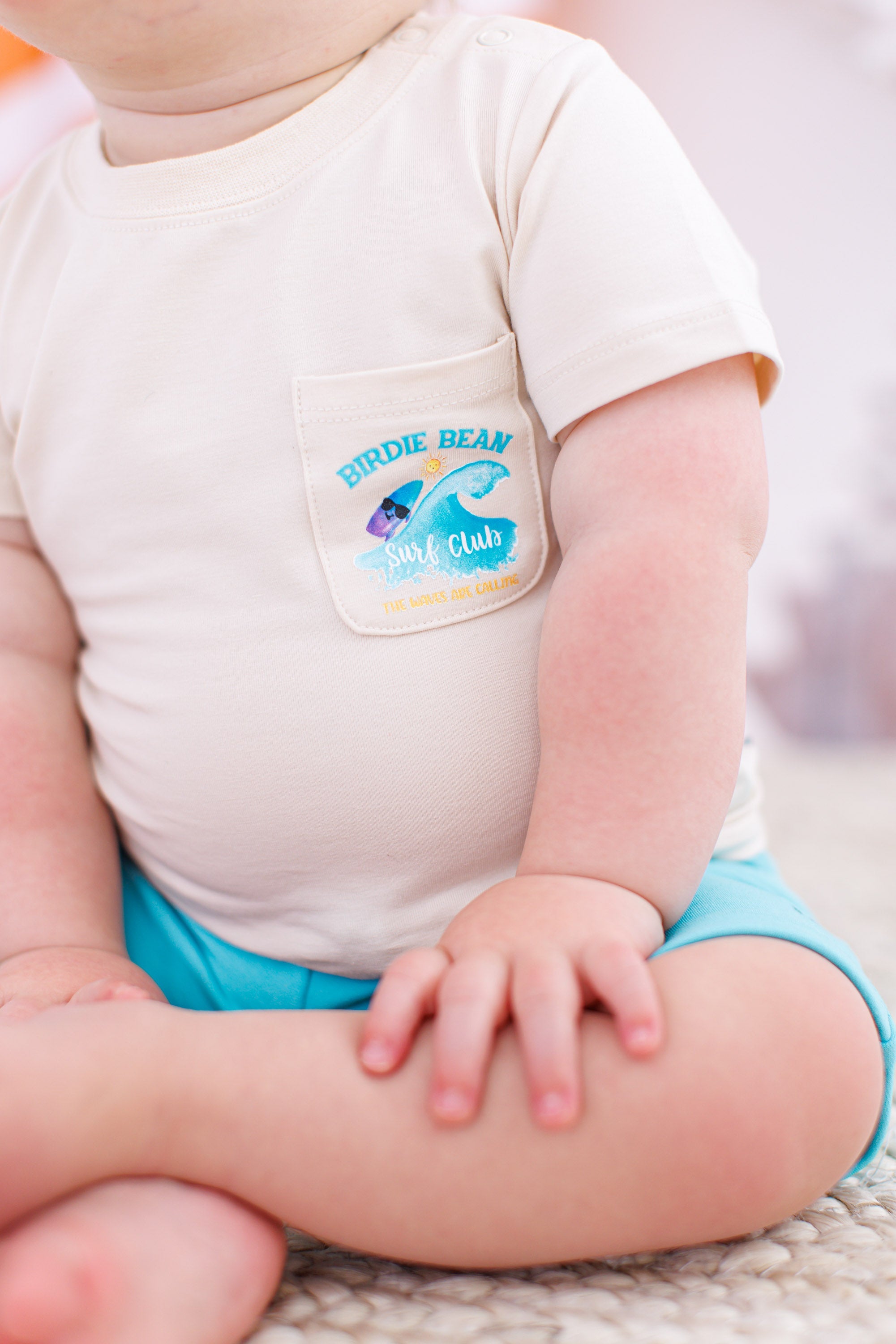 Surf Club Bamboo/cotton Graphic T-shirt