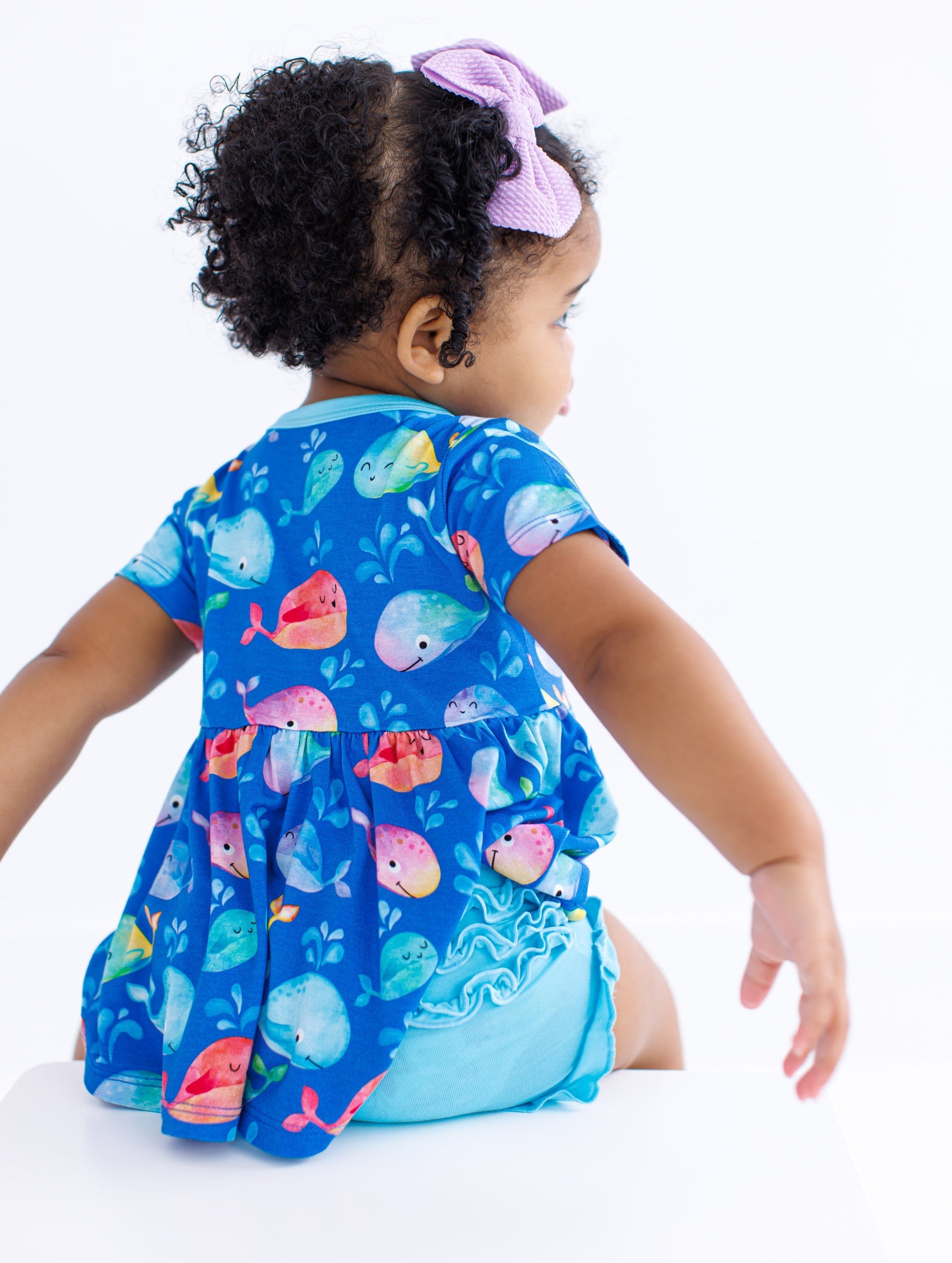 Moby Birdie Peplum Set