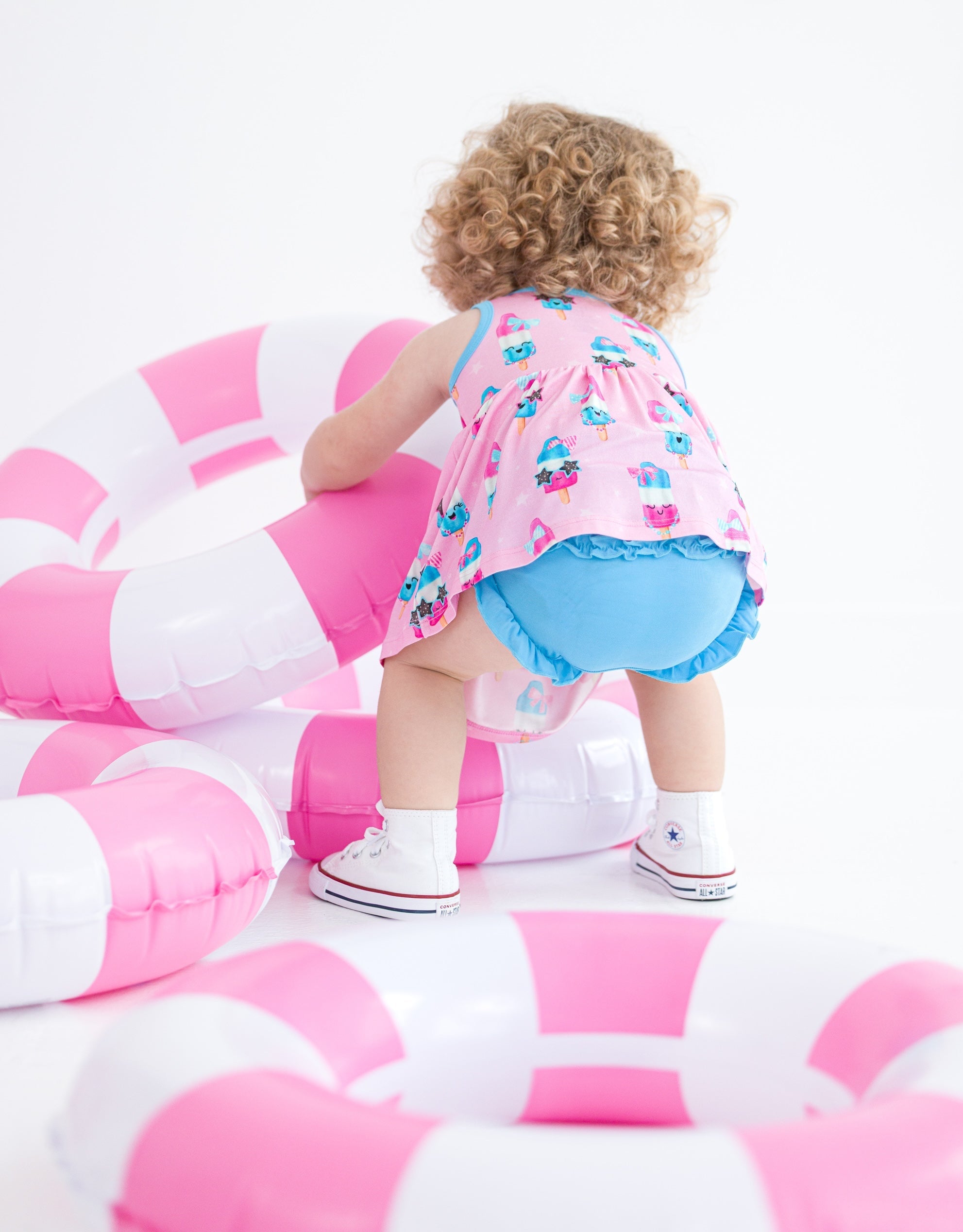 Sailor Peplum Set- Infant