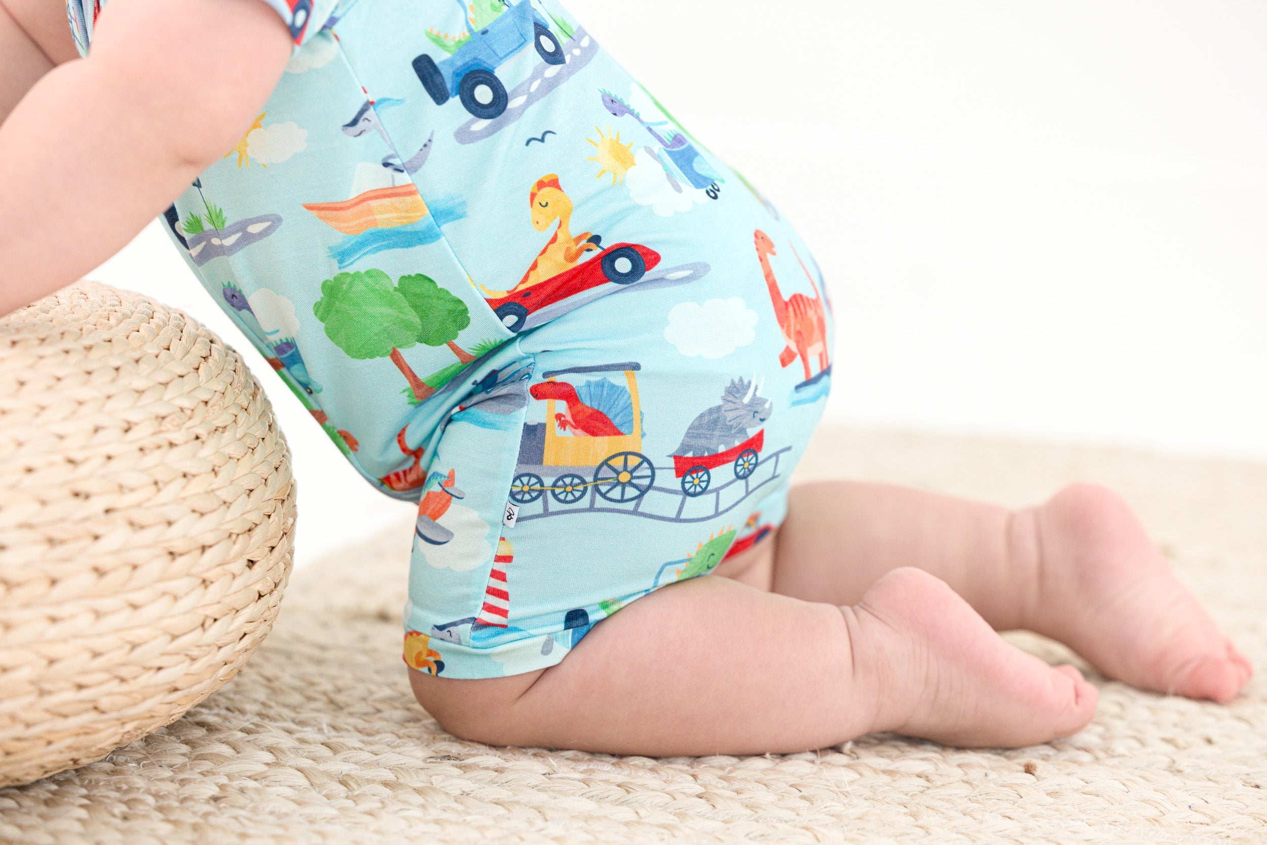 Ziggy Zip Shortie Romper