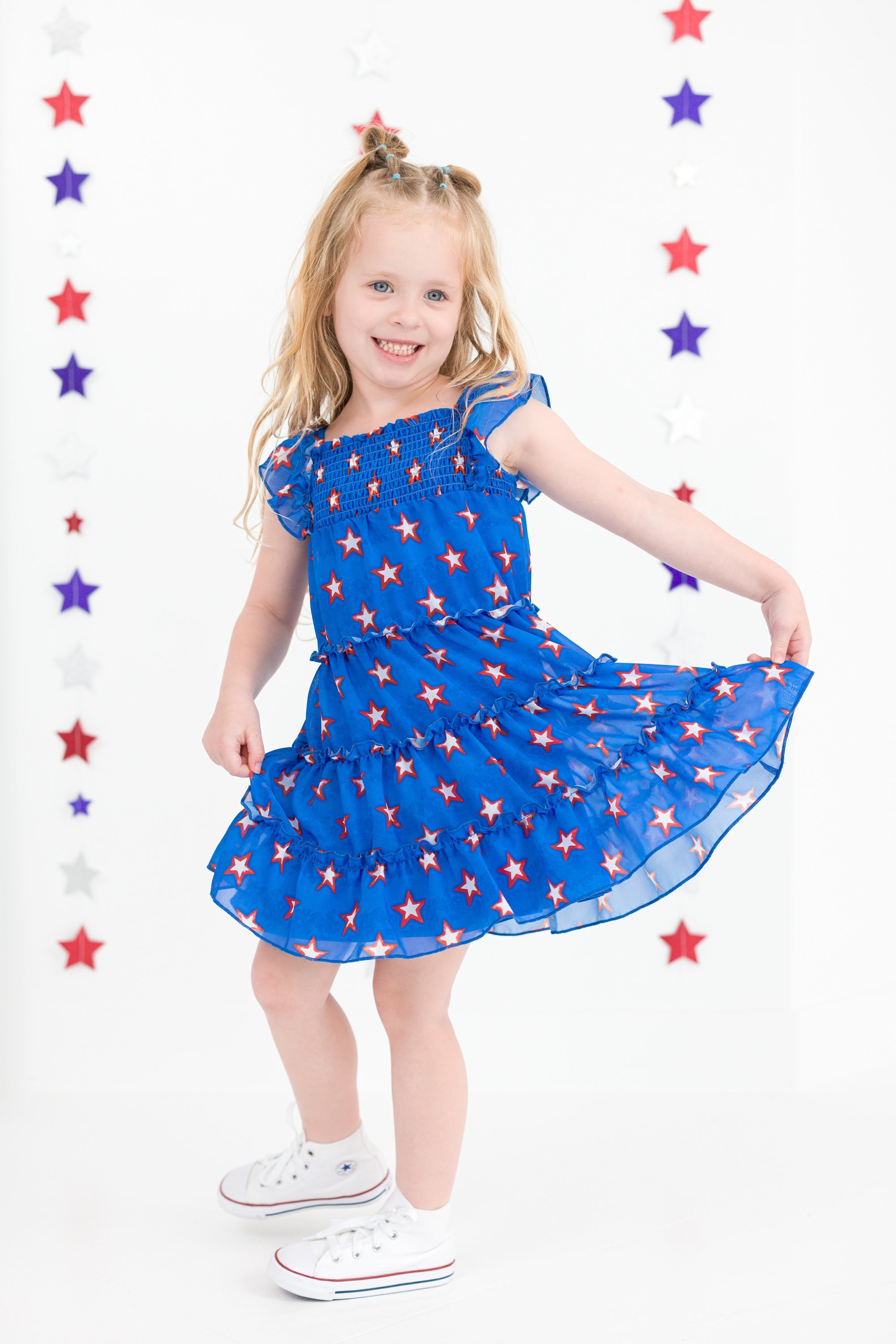 Ellis Chiffon Birdie Dress