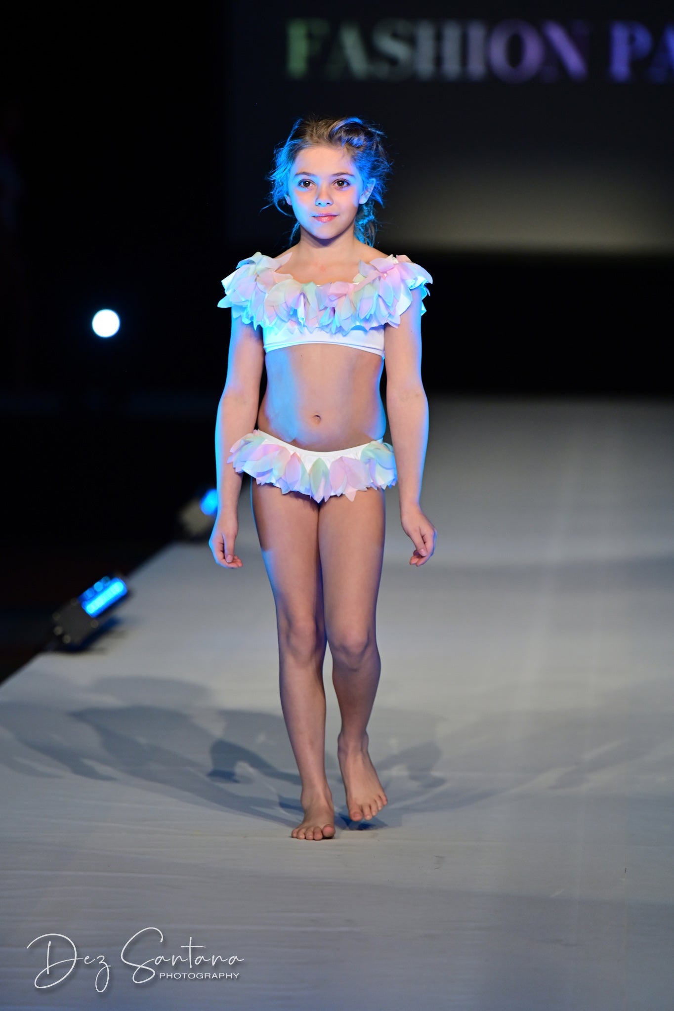 White Bikini With Unicorn Petals