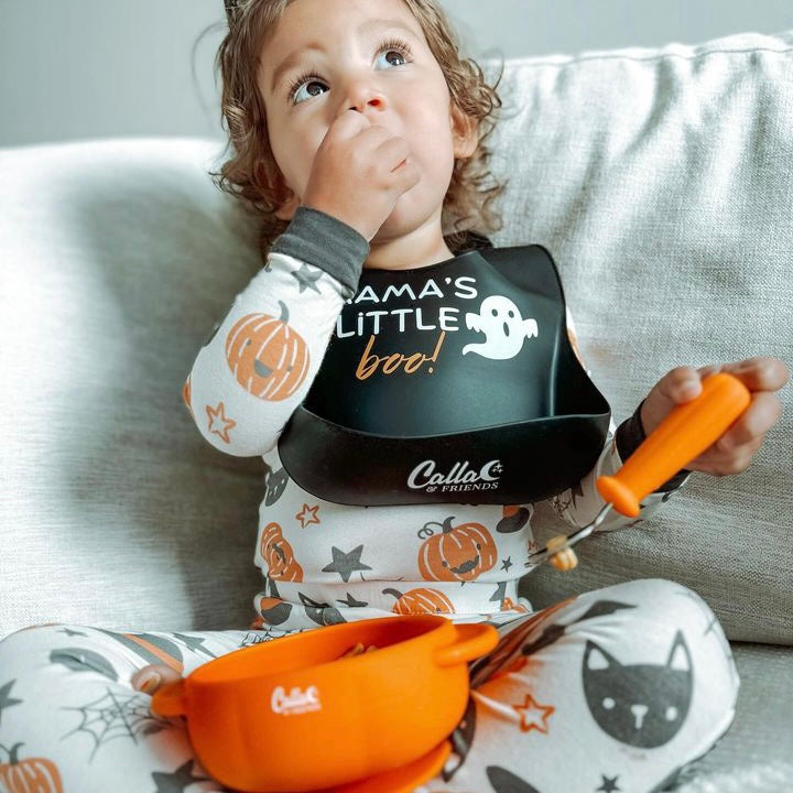 The Pumpkin Patch Suction Bowl