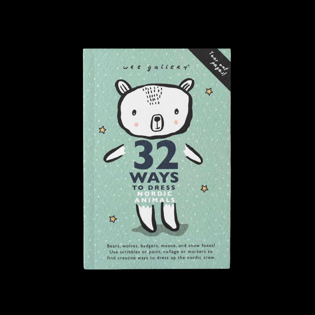 32 Ways To Dress Nordic Animals - Activity Book