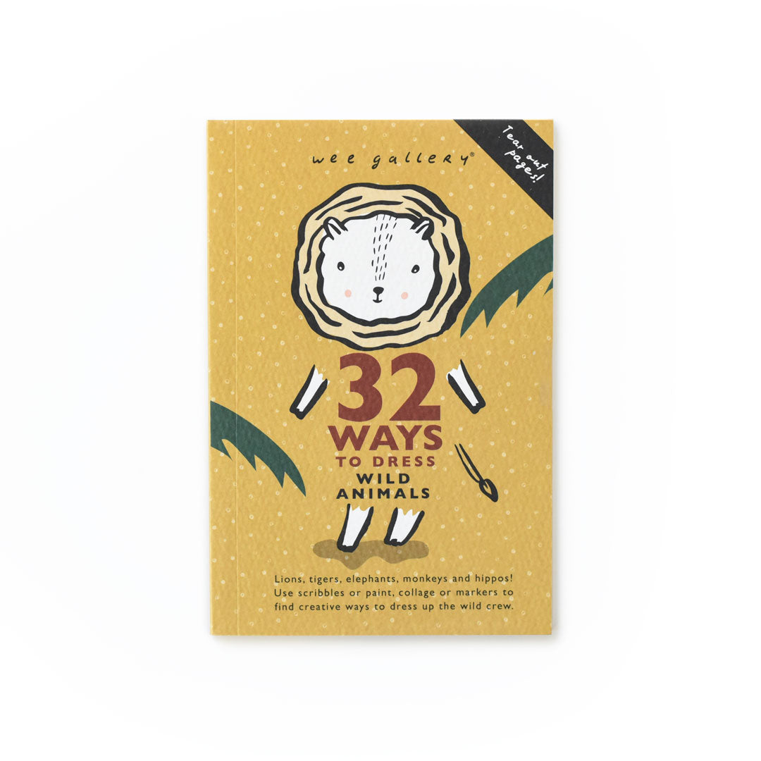 32 Ways To Dress Wild Animals - Activity Book