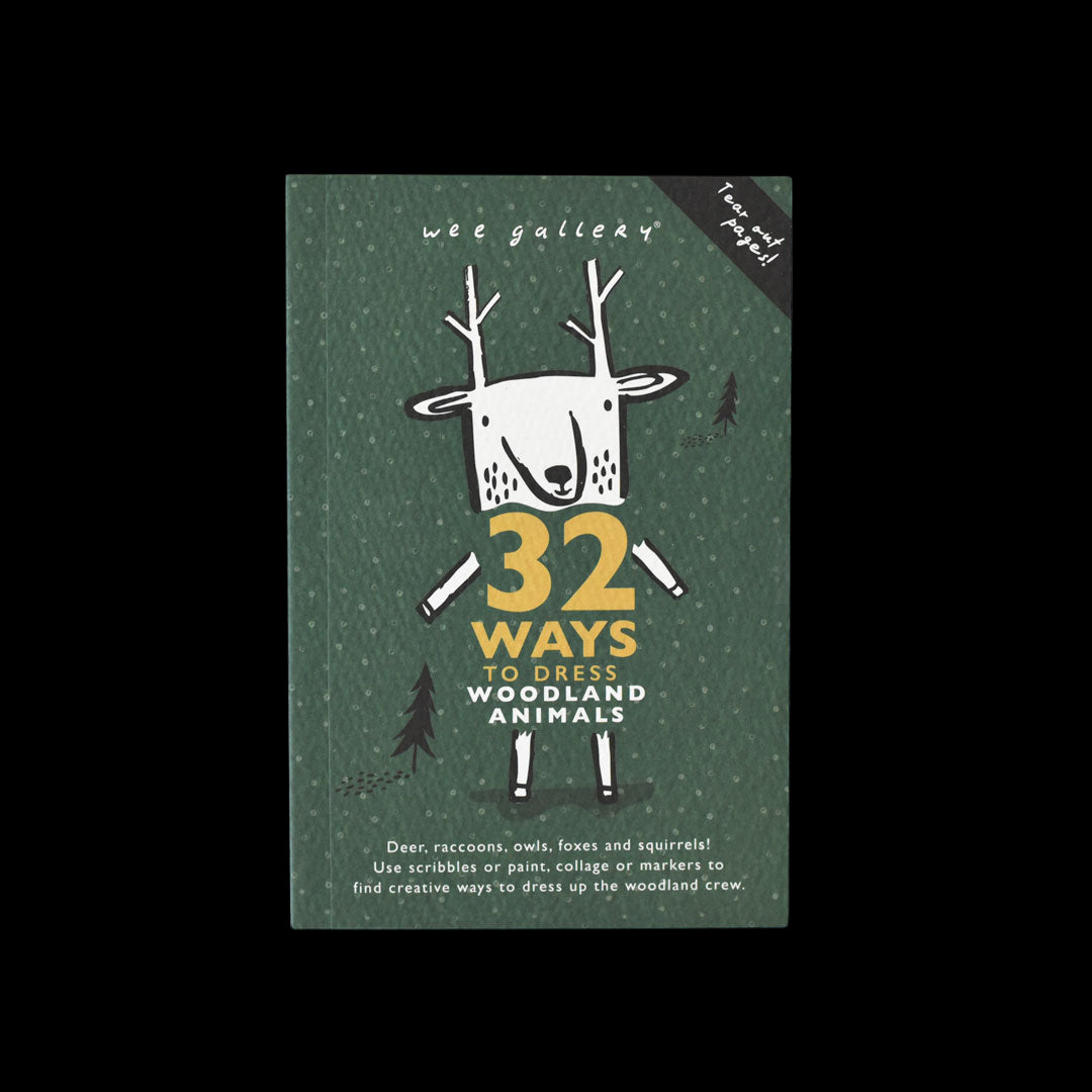 32 Ways To Dress Woodland Animals - Activity Book