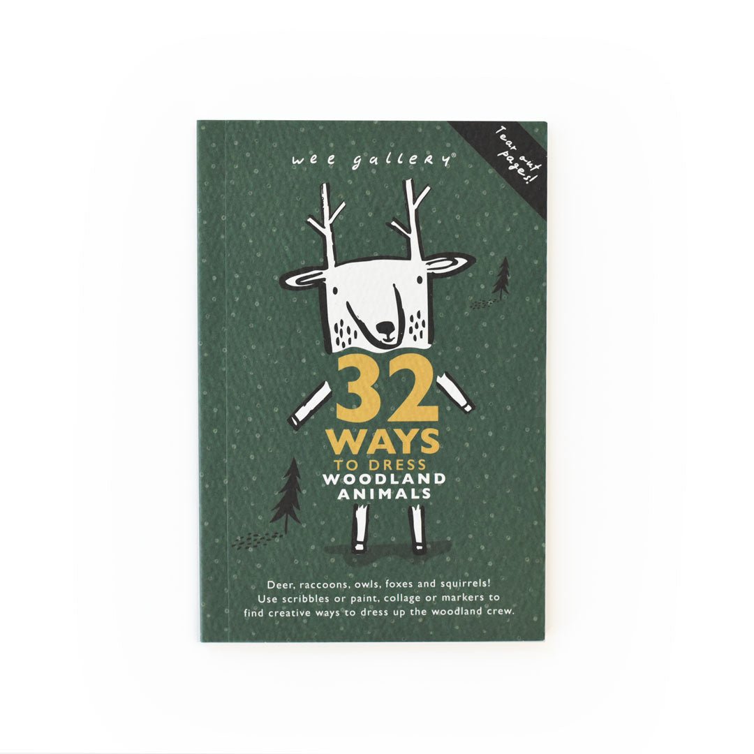 32 Ways To Dress Woodland Animals - Activity Book