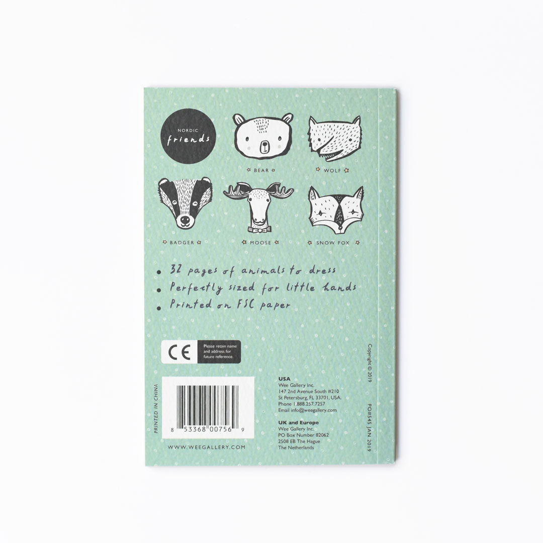 32 Ways To Dress Nordic Animals - Activity Book