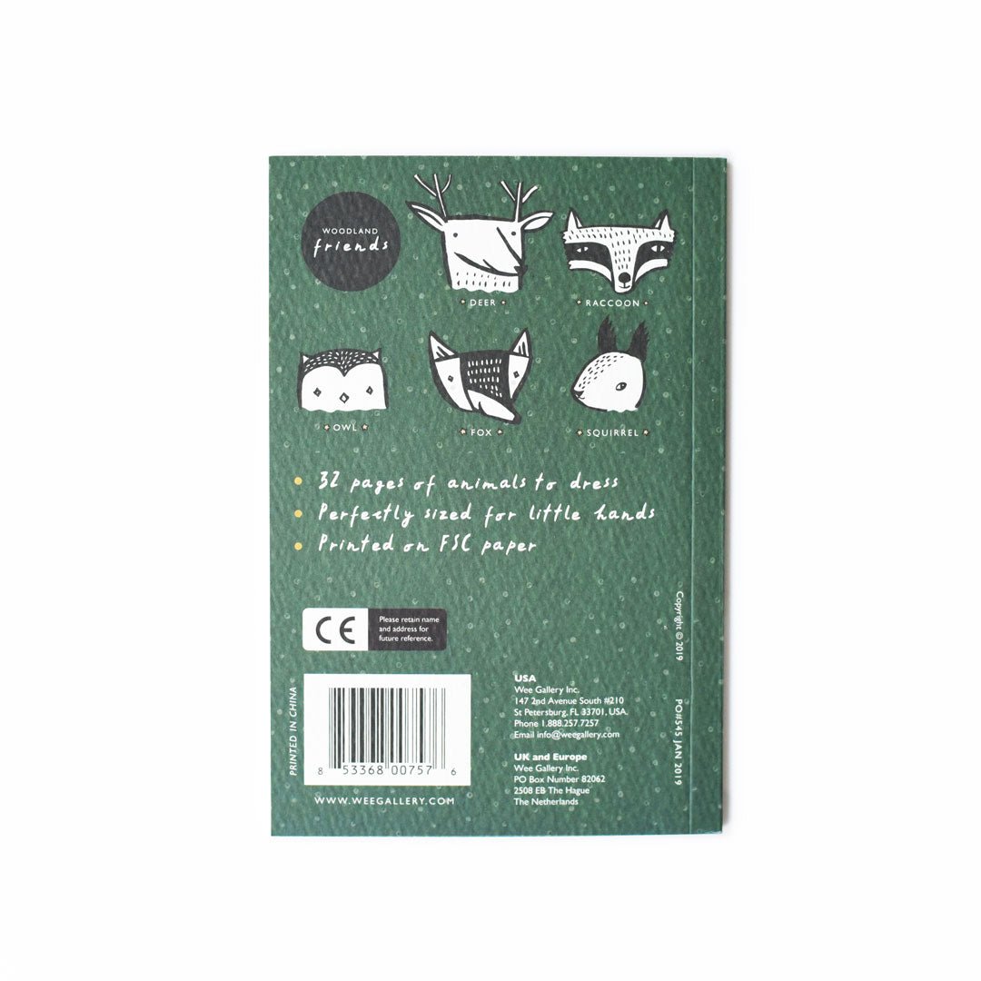 32 Ways To Dress Woodland Animals - Activity Book