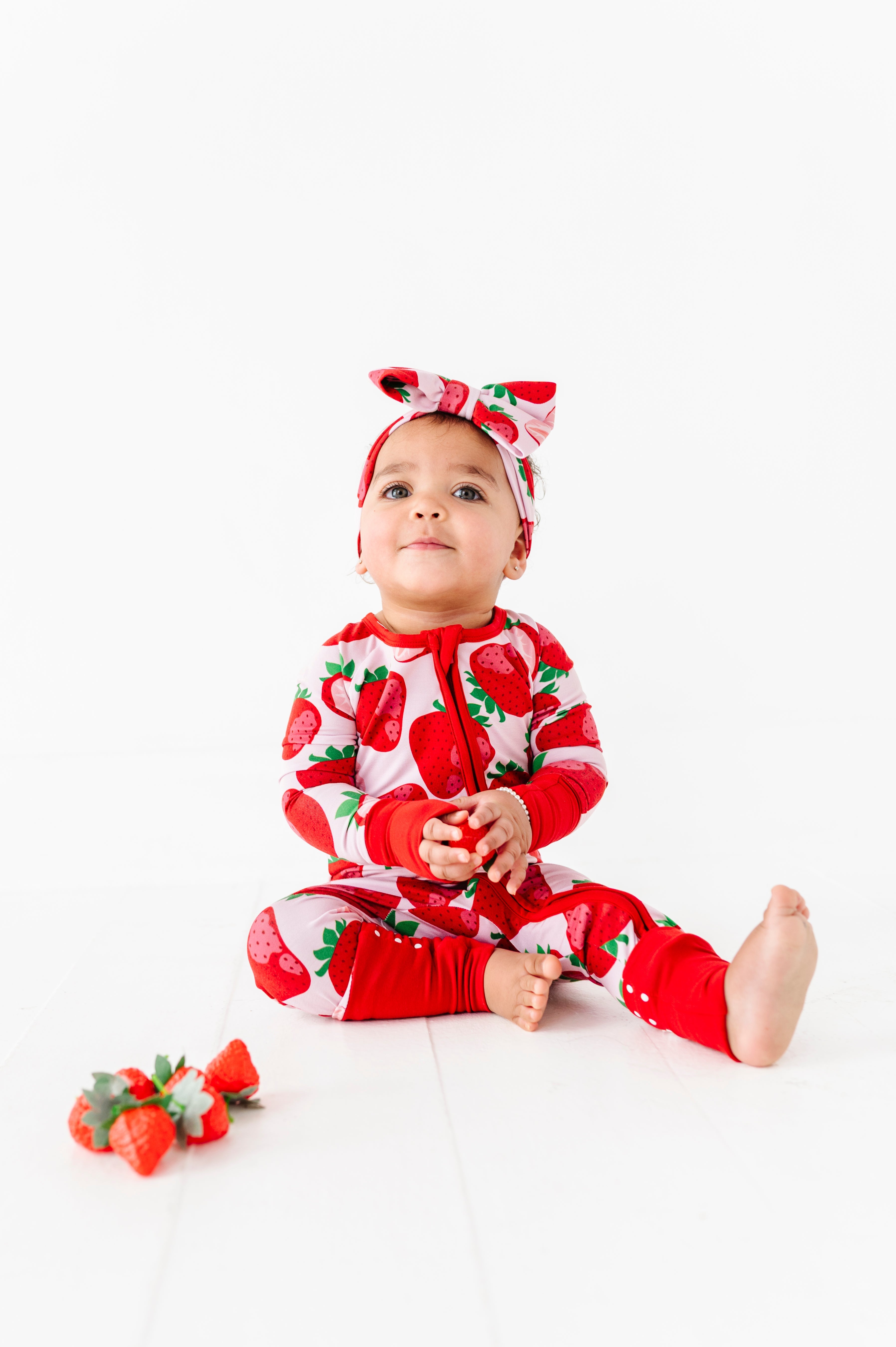 Berry Sweet (strawberry) Romper