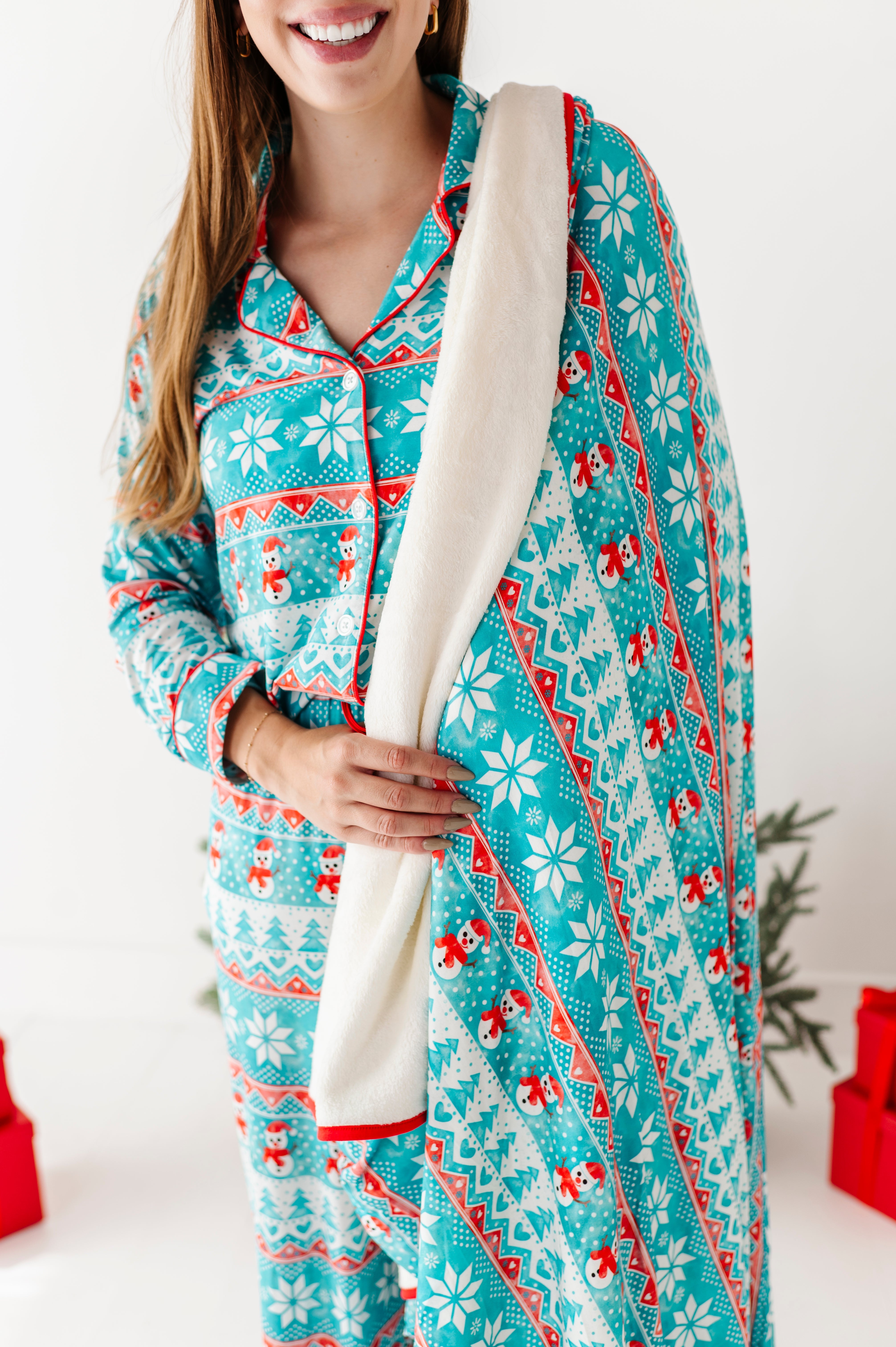 Frosty Fair Isle Women's Lounge Set