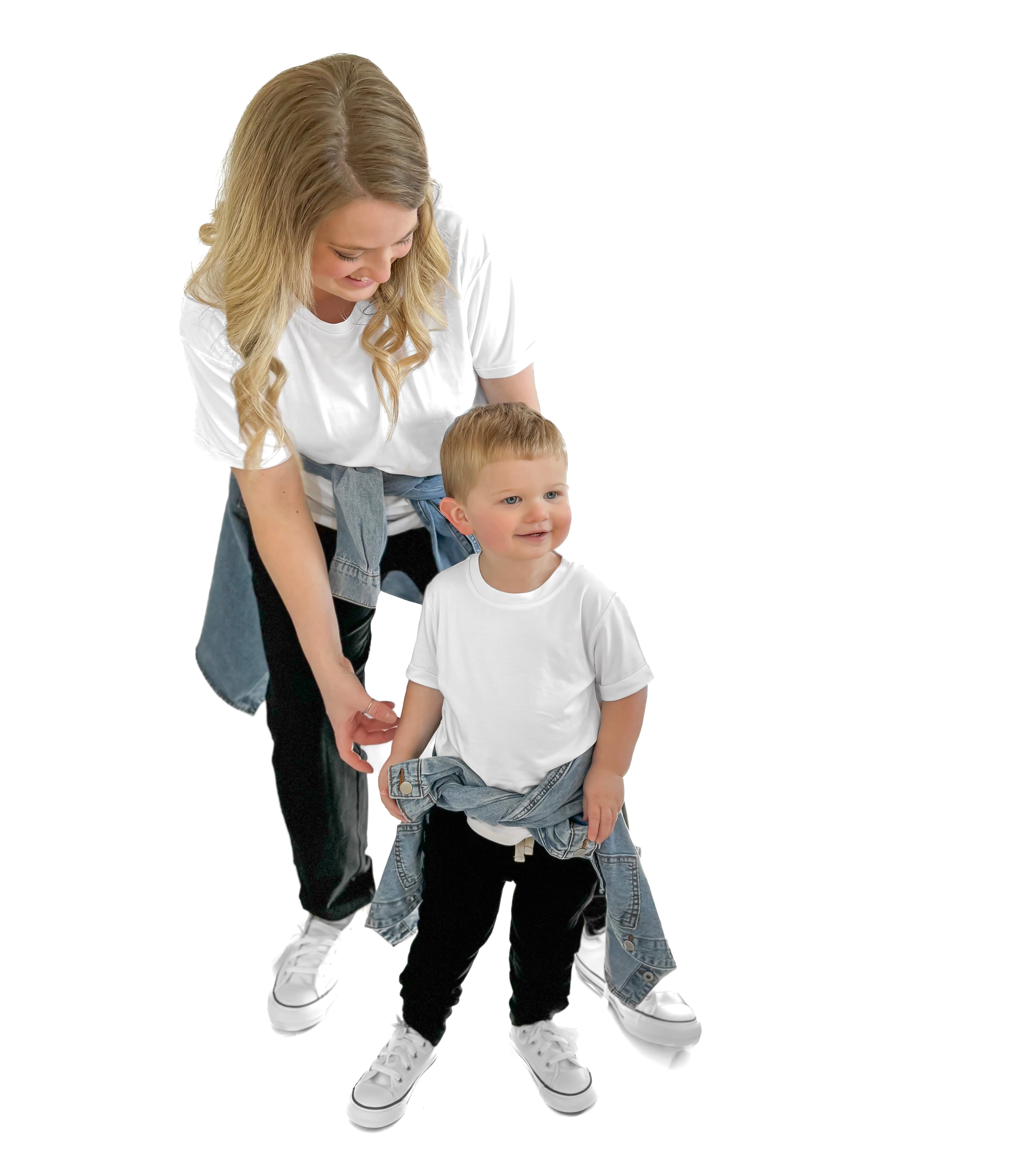 Adult - Bamboo Basic Tee - White