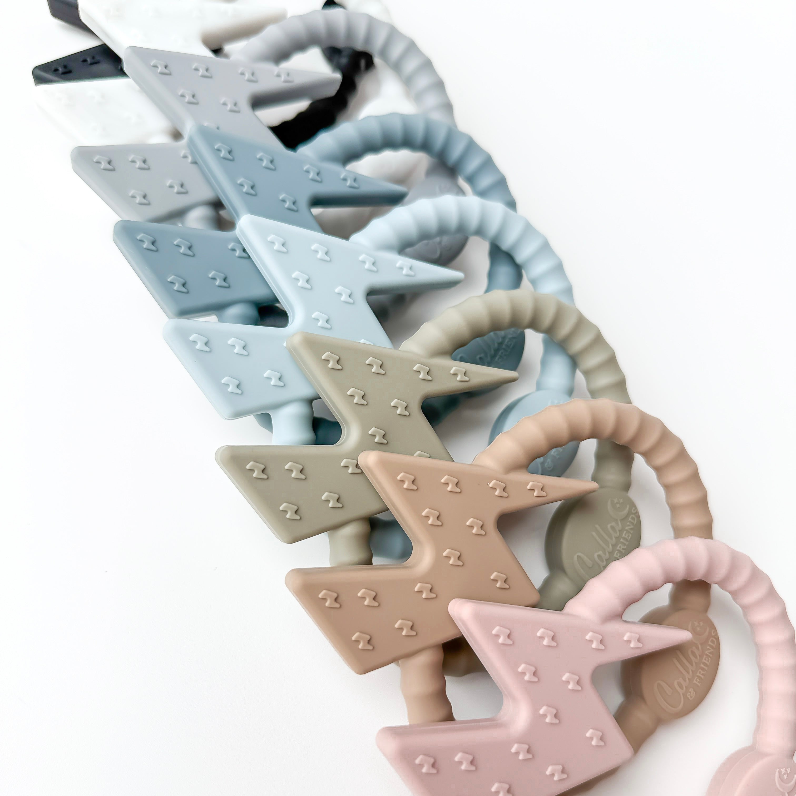 Bolt Silicone Sensory Teether