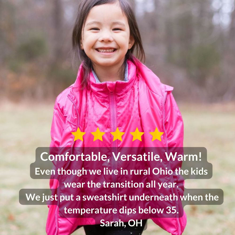 Car Seat Coat | The Road Coat Transition - Fuchsia