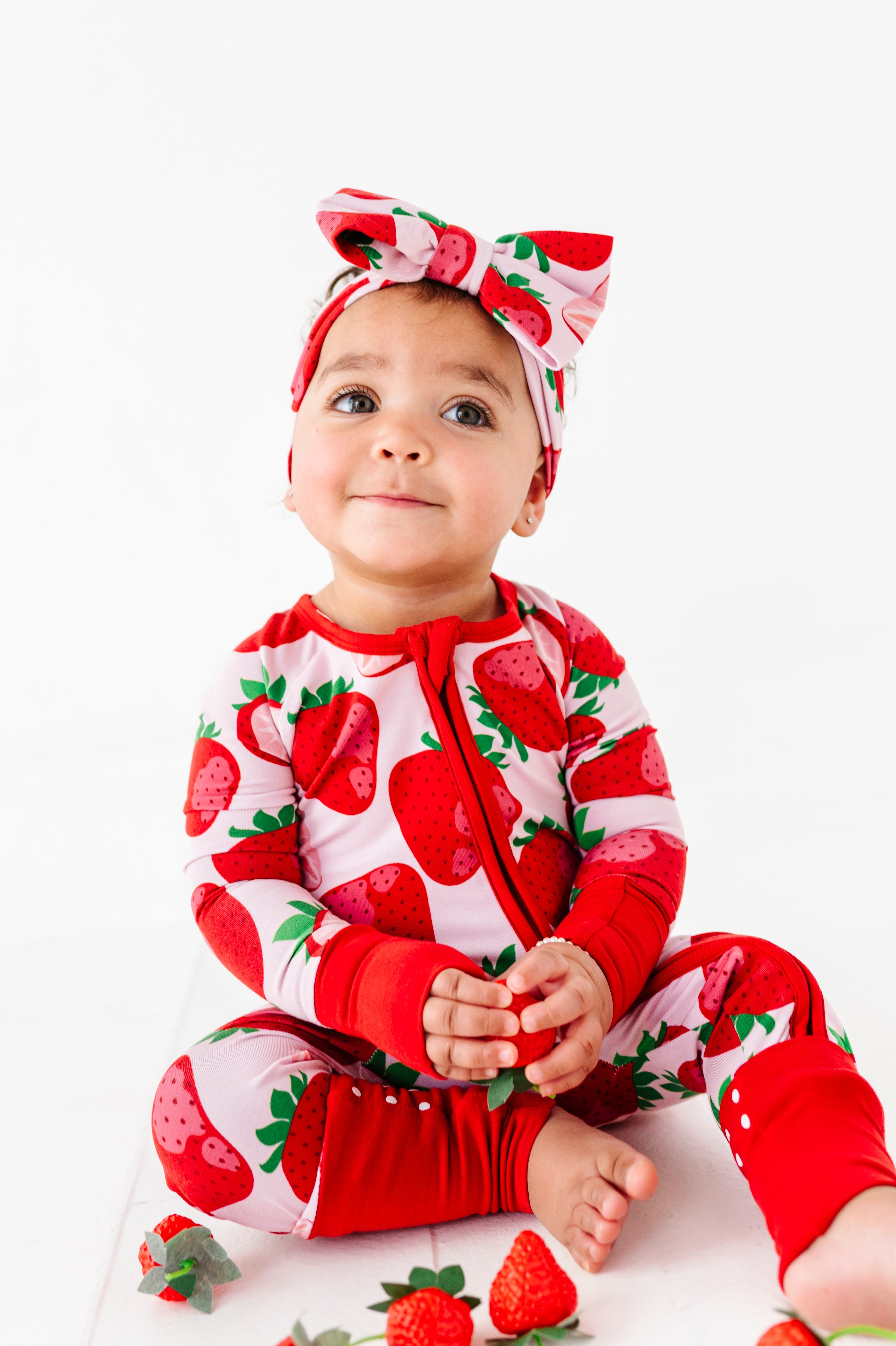 Berry Sweet (strawberry) Romper