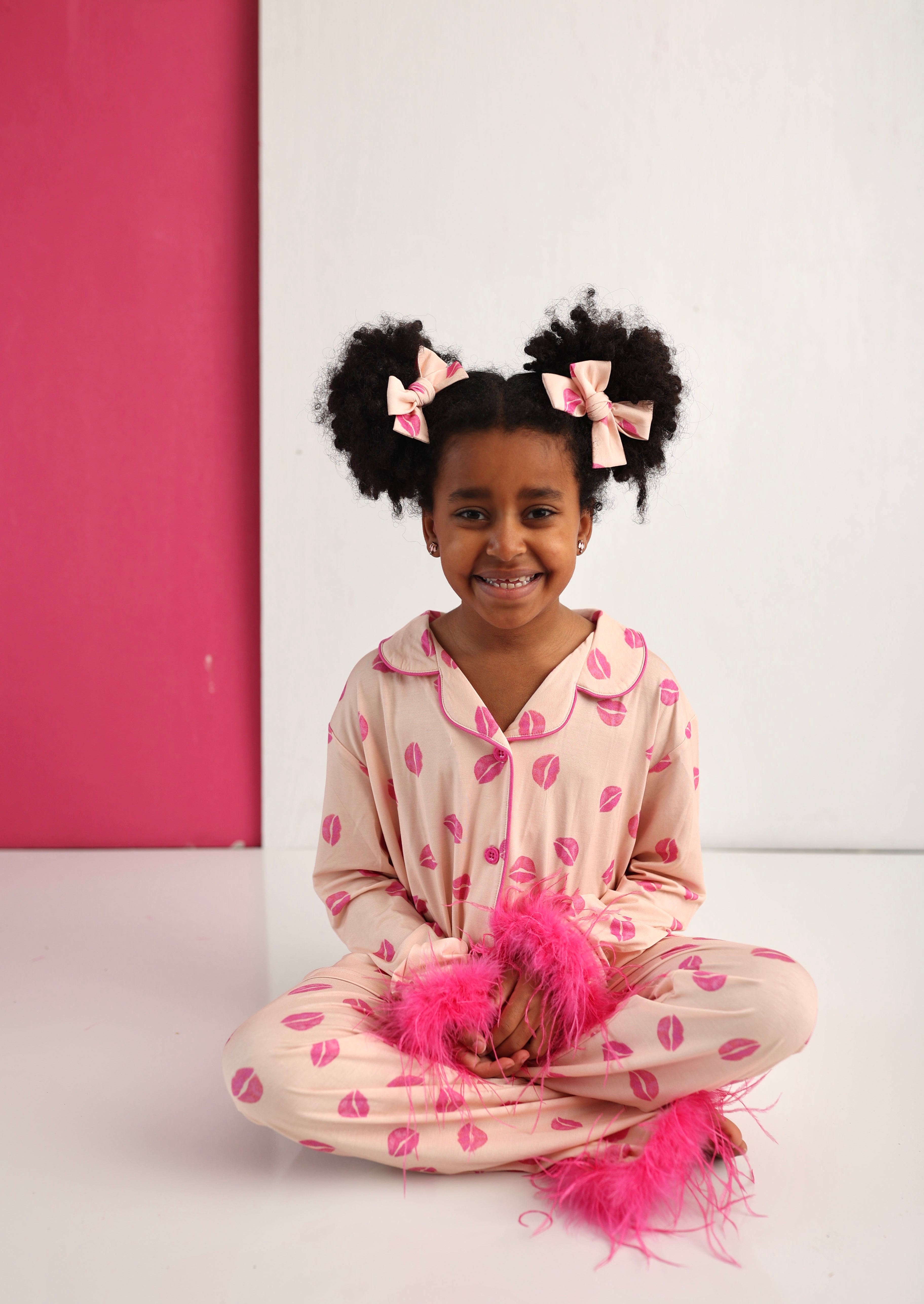 Pucker Up Girl's Flare Feathered Dream Set