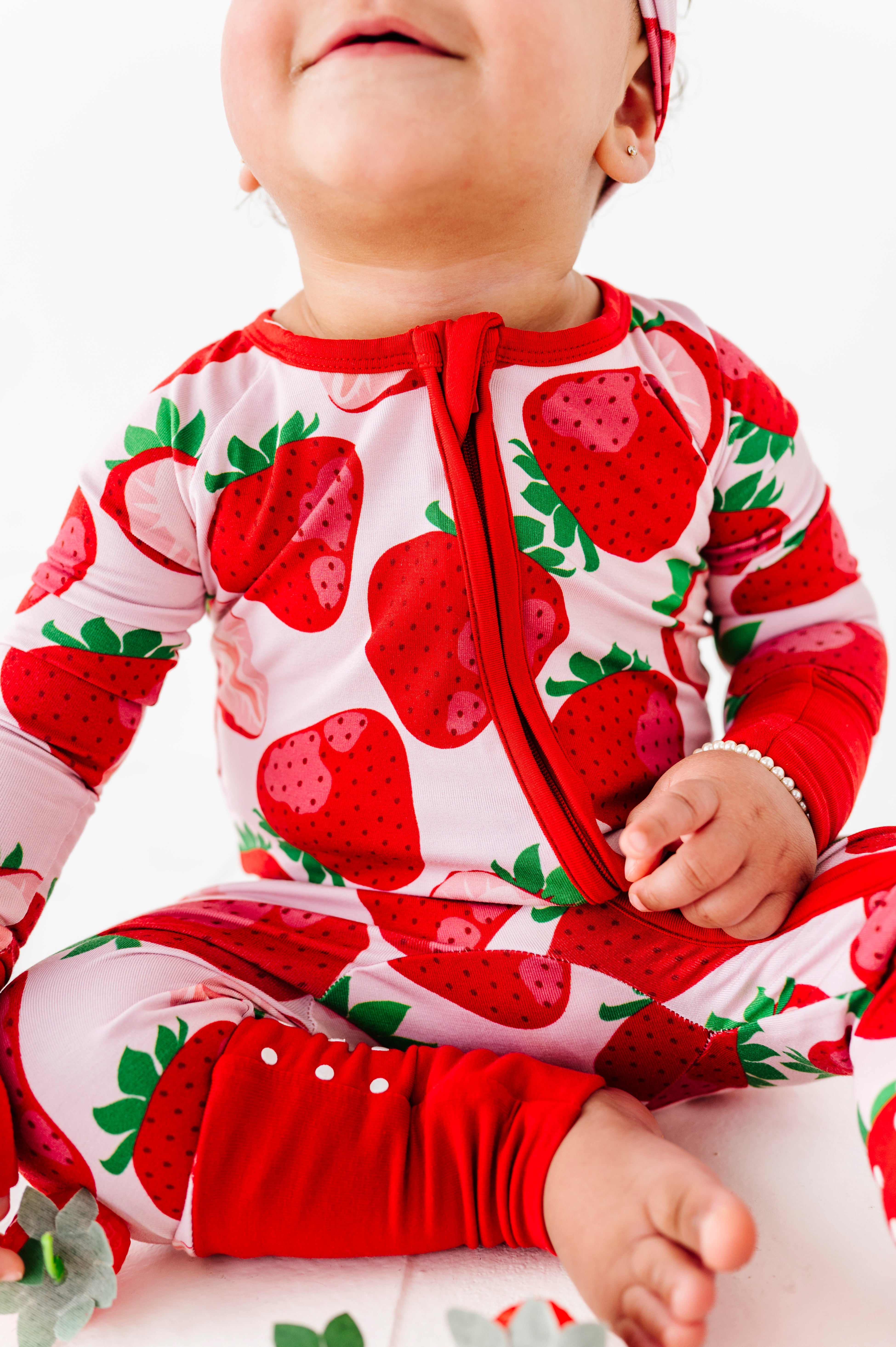 Berry Sweet (strawberry) Romper
