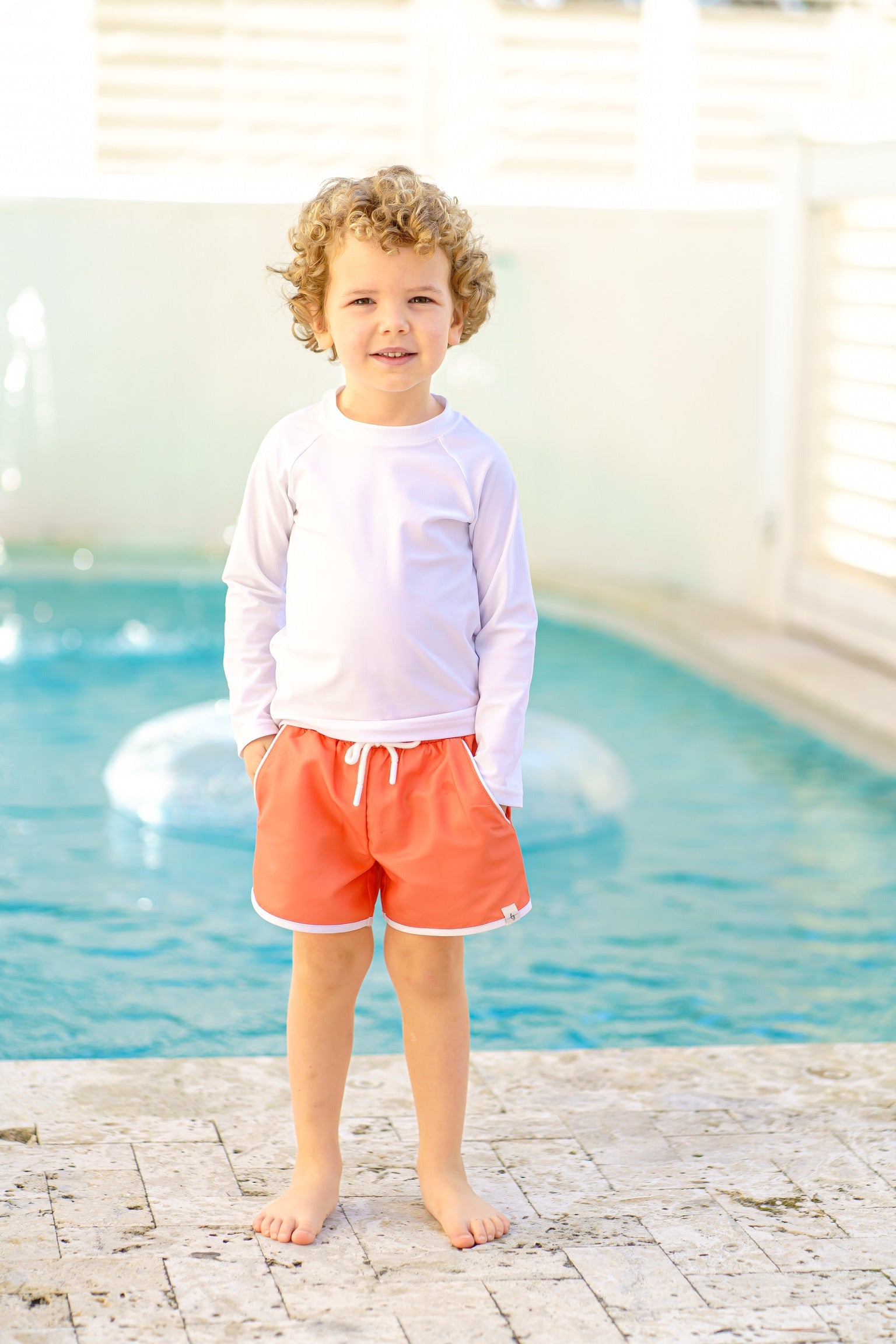 White Unisex Rashguard