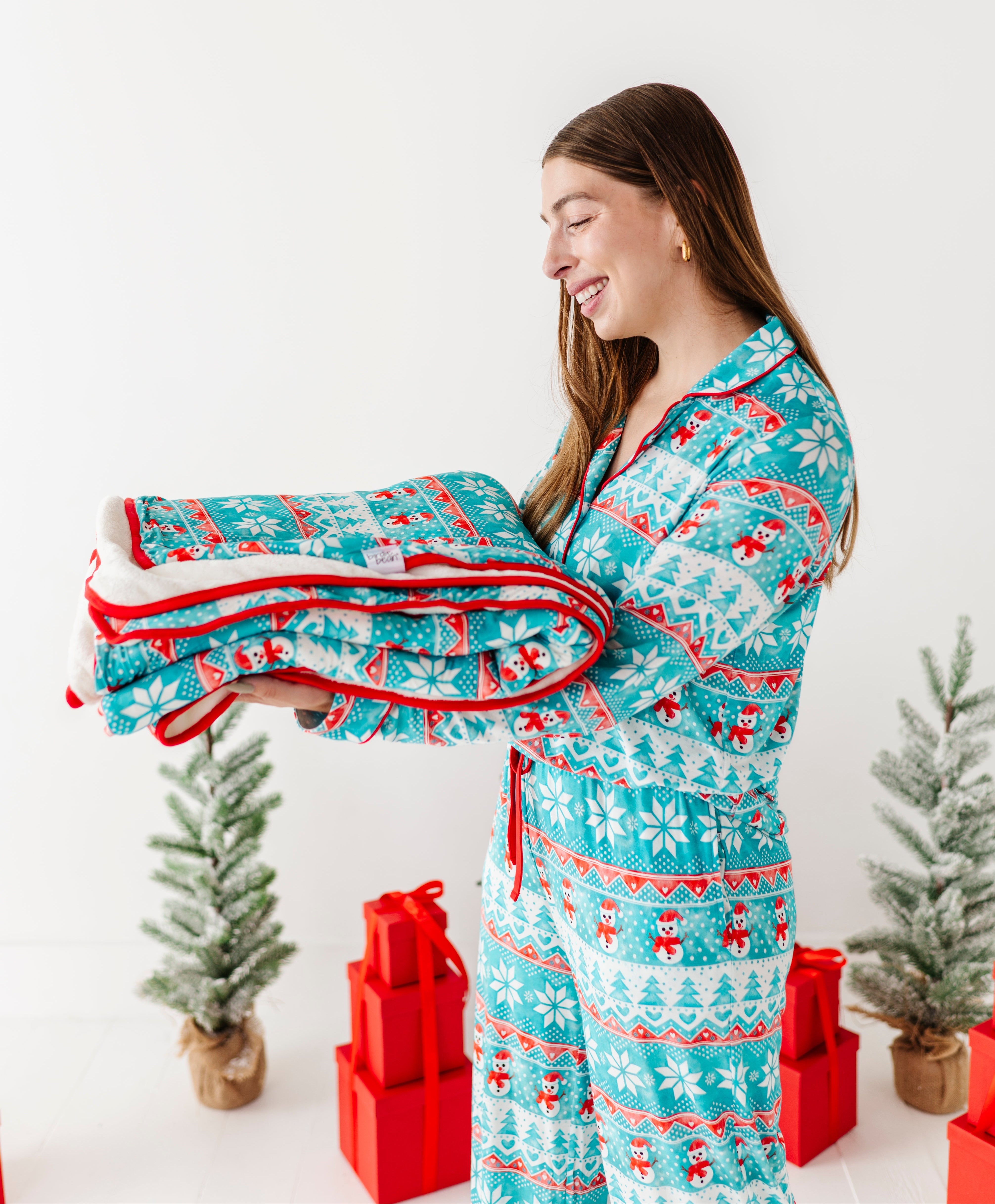 Frosty Fair Isle Women's Lounge Set