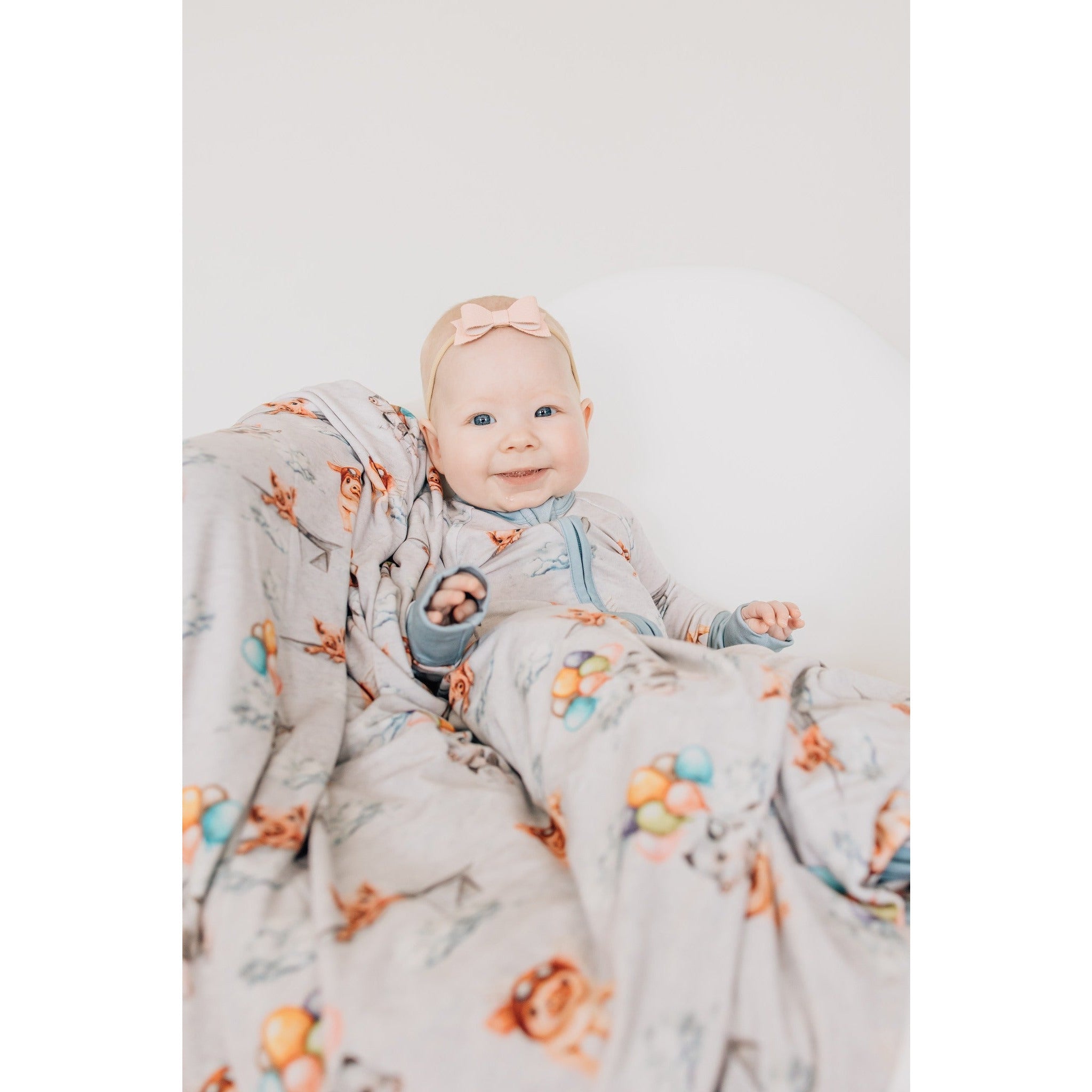 When Pigs Fly Oversized Blanket