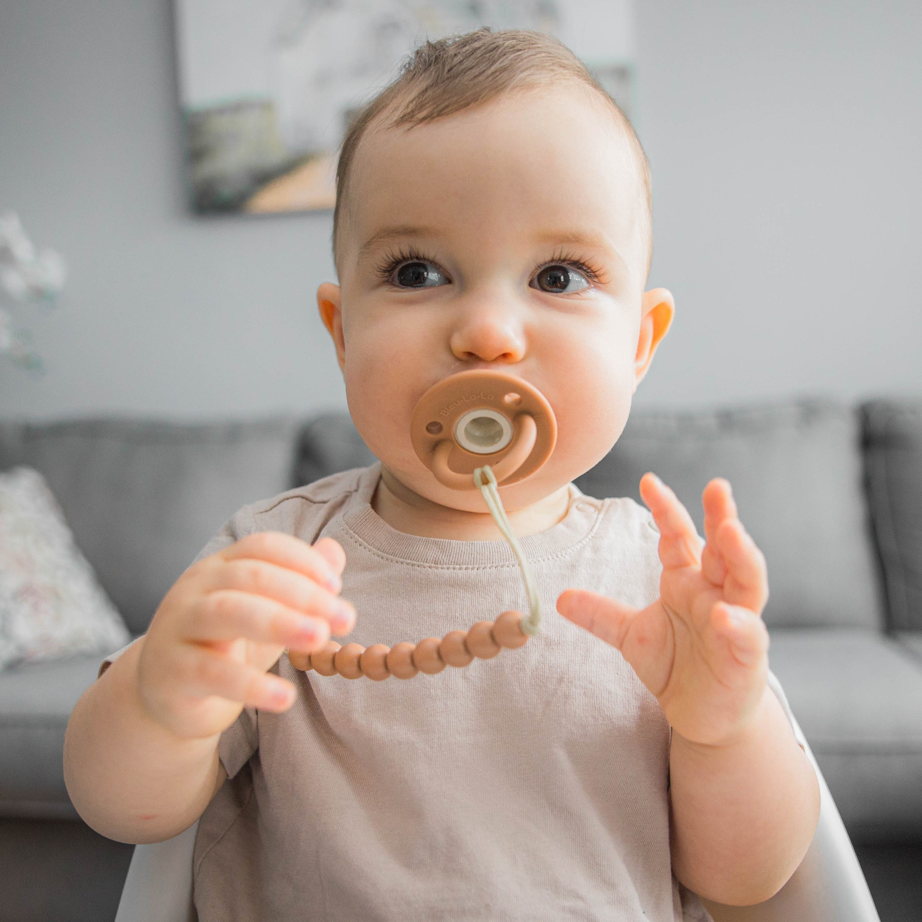 Lulababe Pacifier Clip By Bleu La La