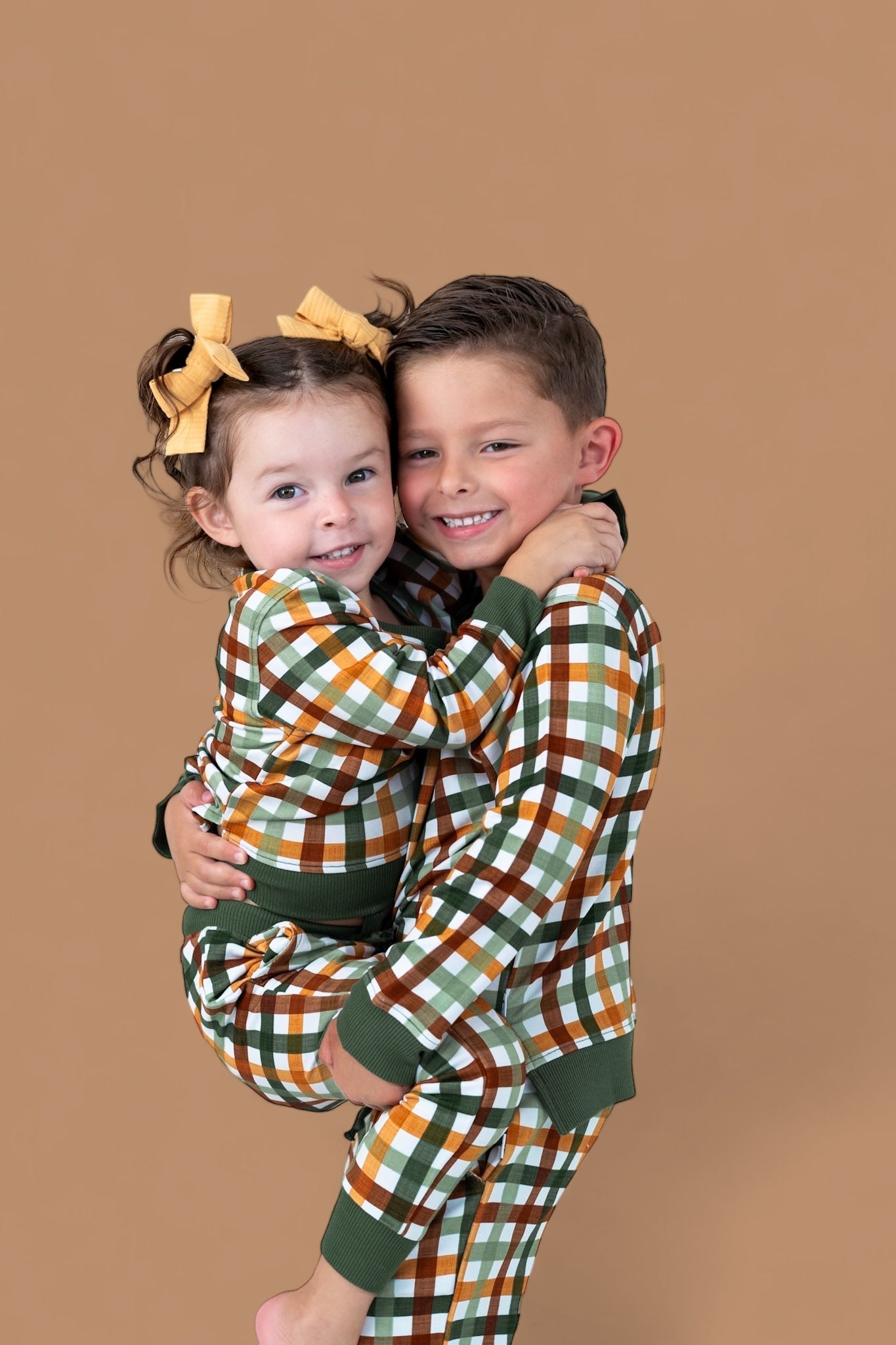 Autumn Plaid Dream Jogger