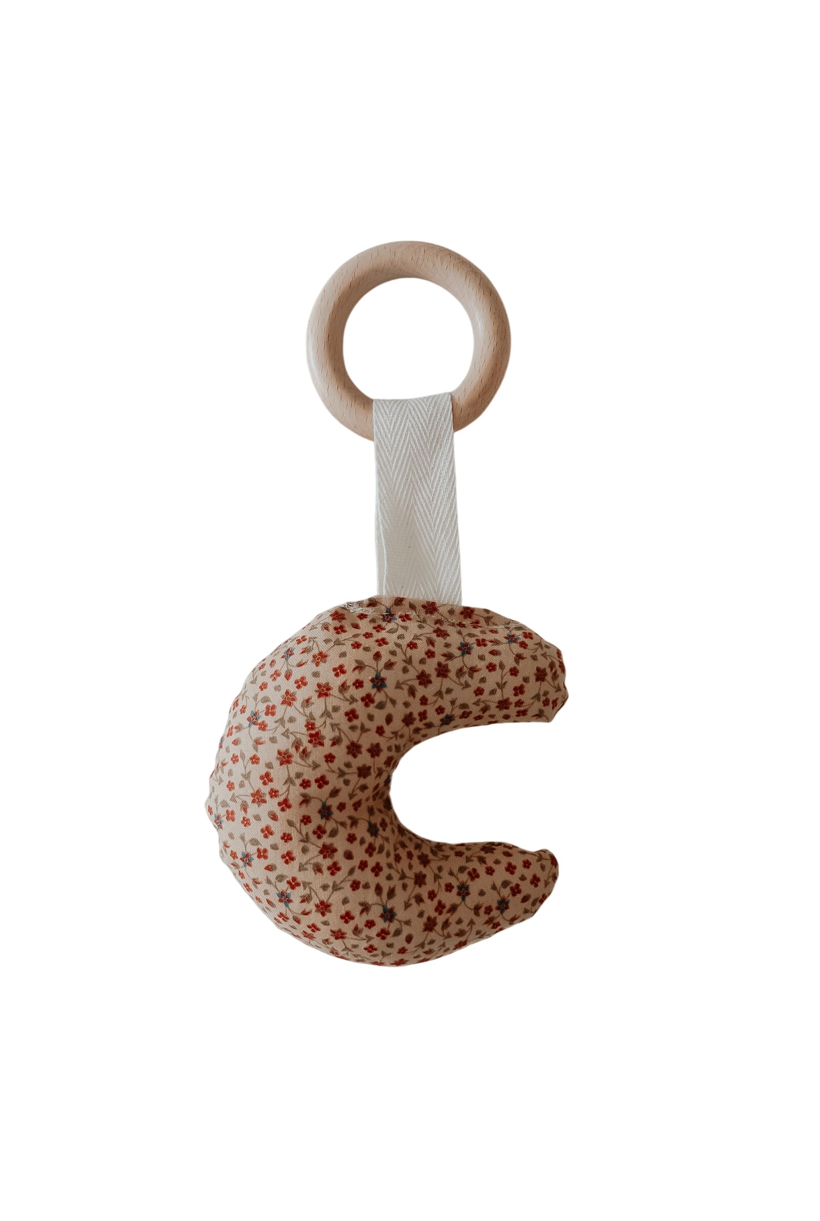 Poinsettia Wooden Shape Teethers