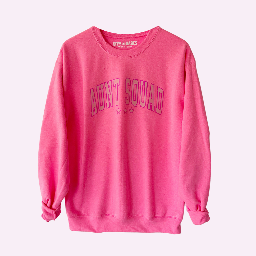 Aunt Squad ♡ Printed Sweatshirt
