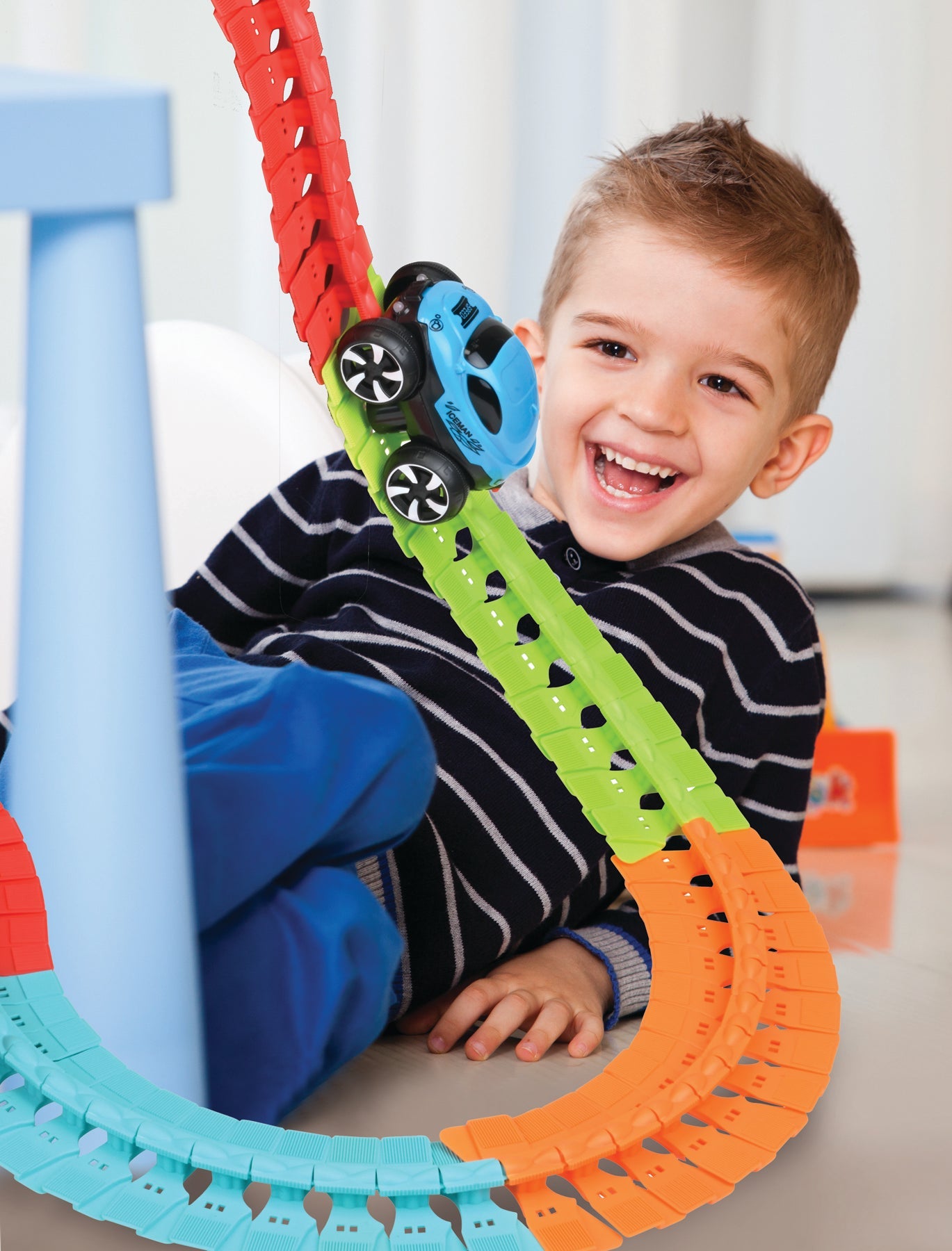 Crazy Climb Track Diy Raceway