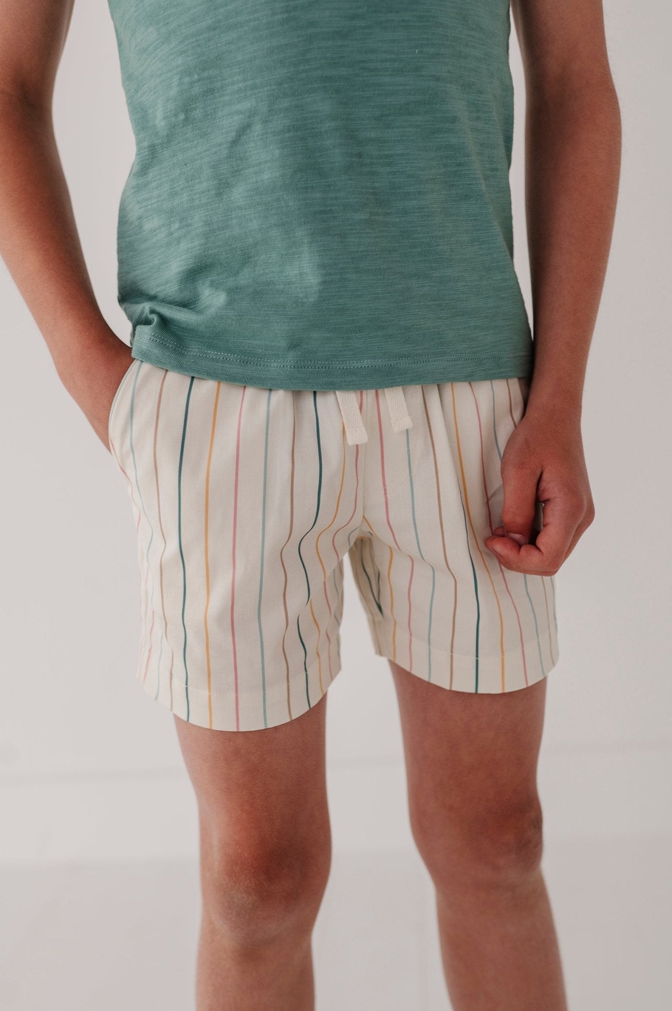 Boy's Twill Beach Shorts