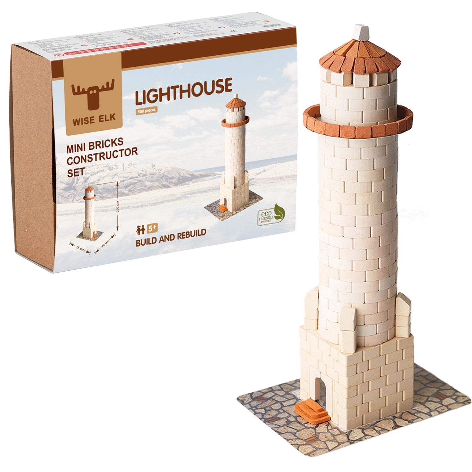 Wise Elk™ Lighthouse | 500 pcs. by Wise Elk