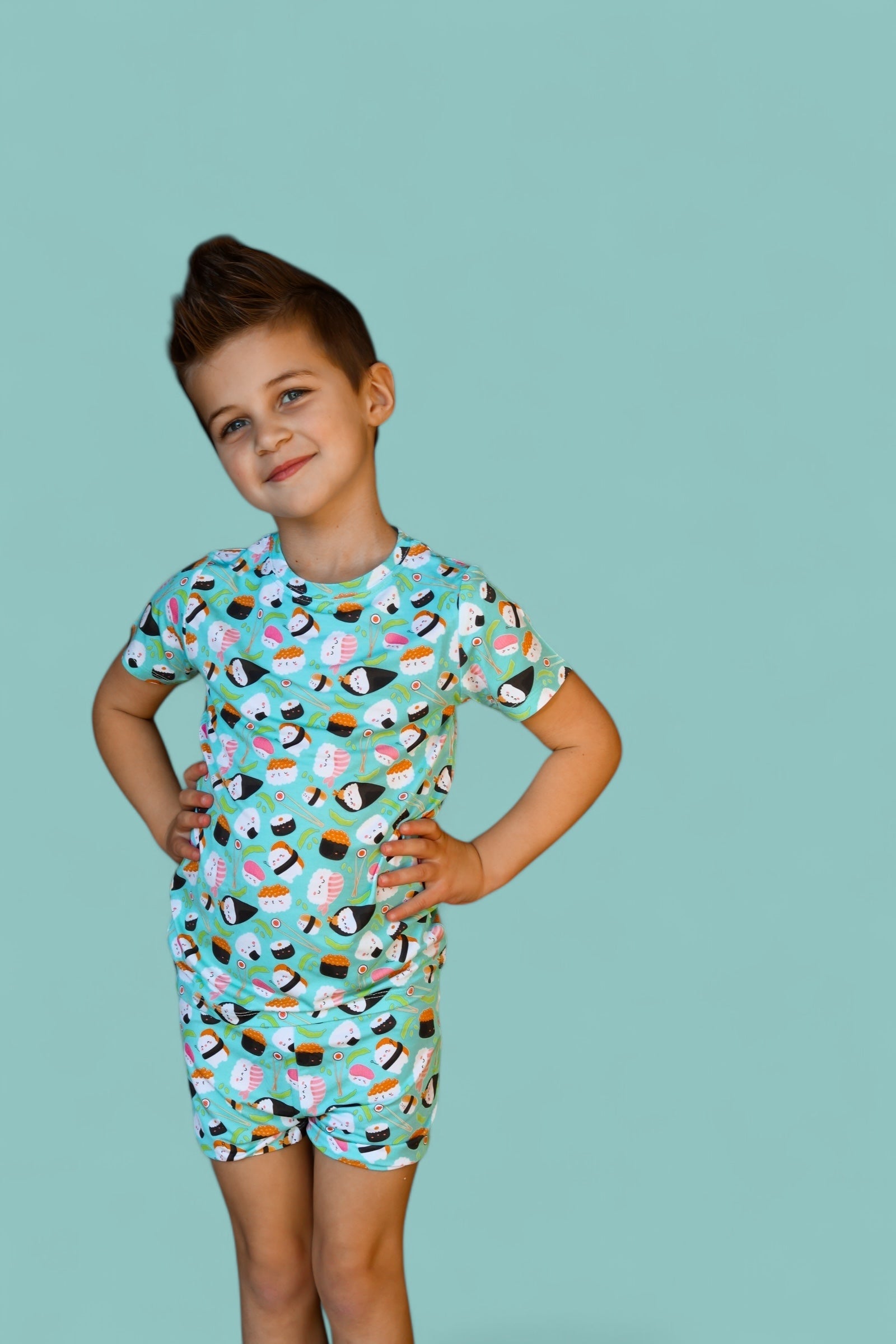 Rolling In Sushi Dream Short Set