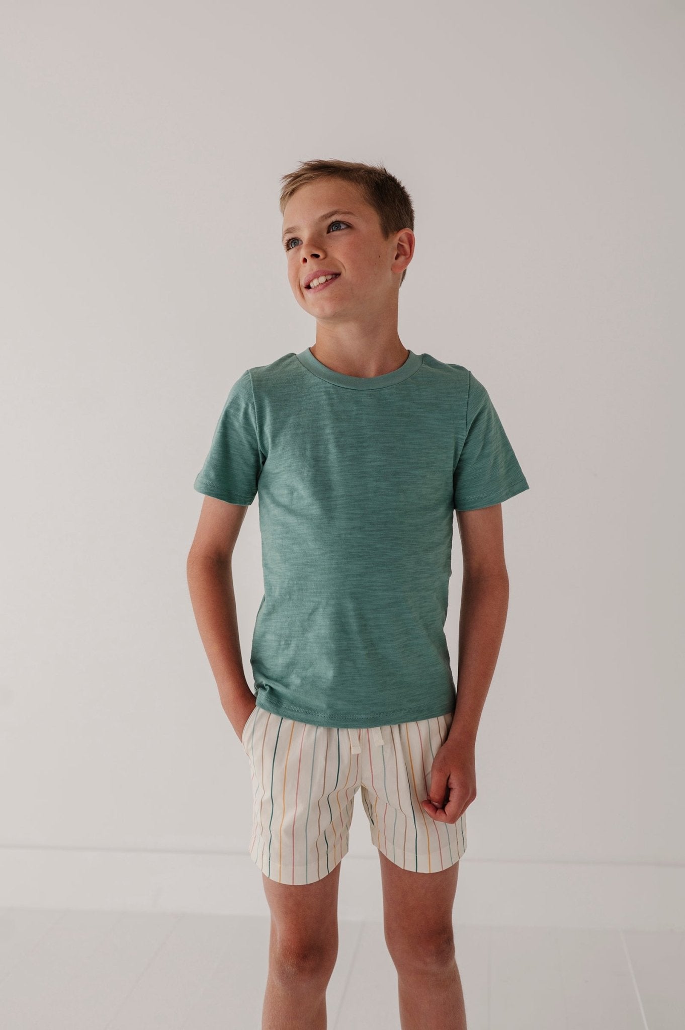 Boy's Twill Beach Shorts