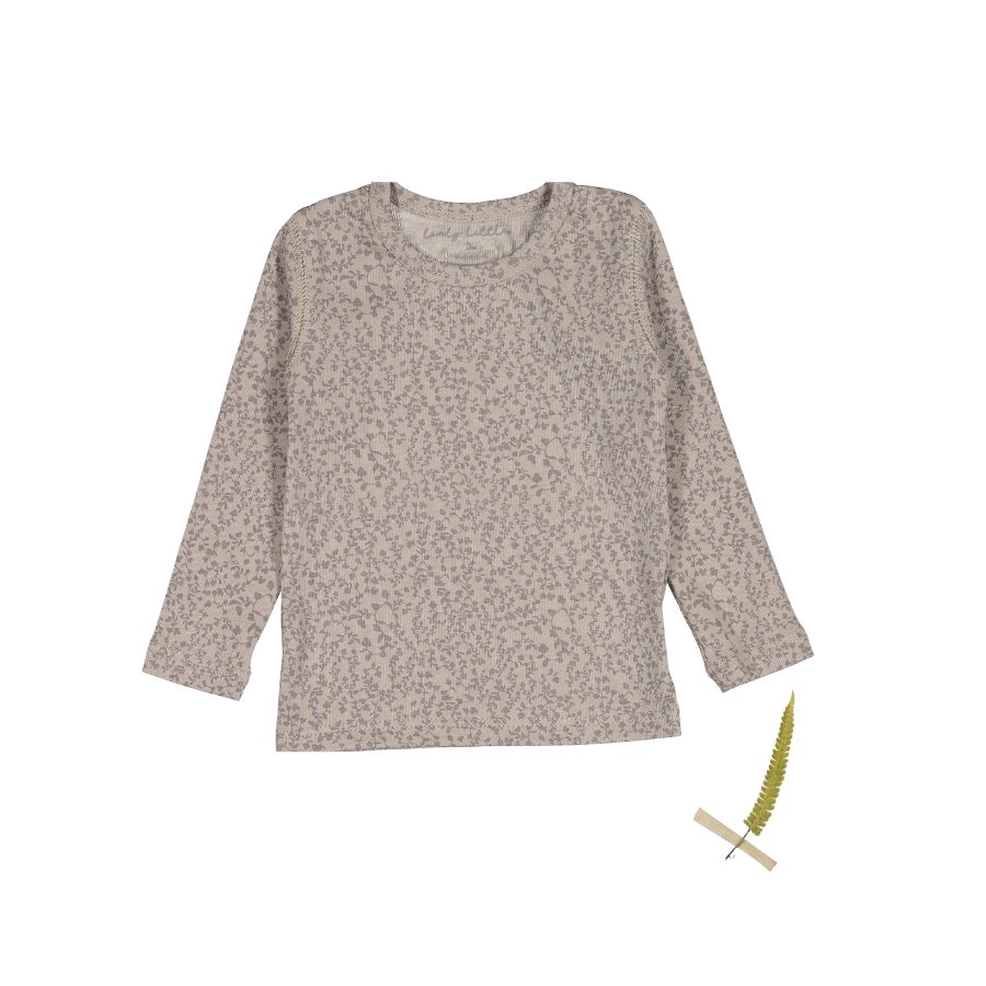 The Printed Long Sleeve Tee - Vine