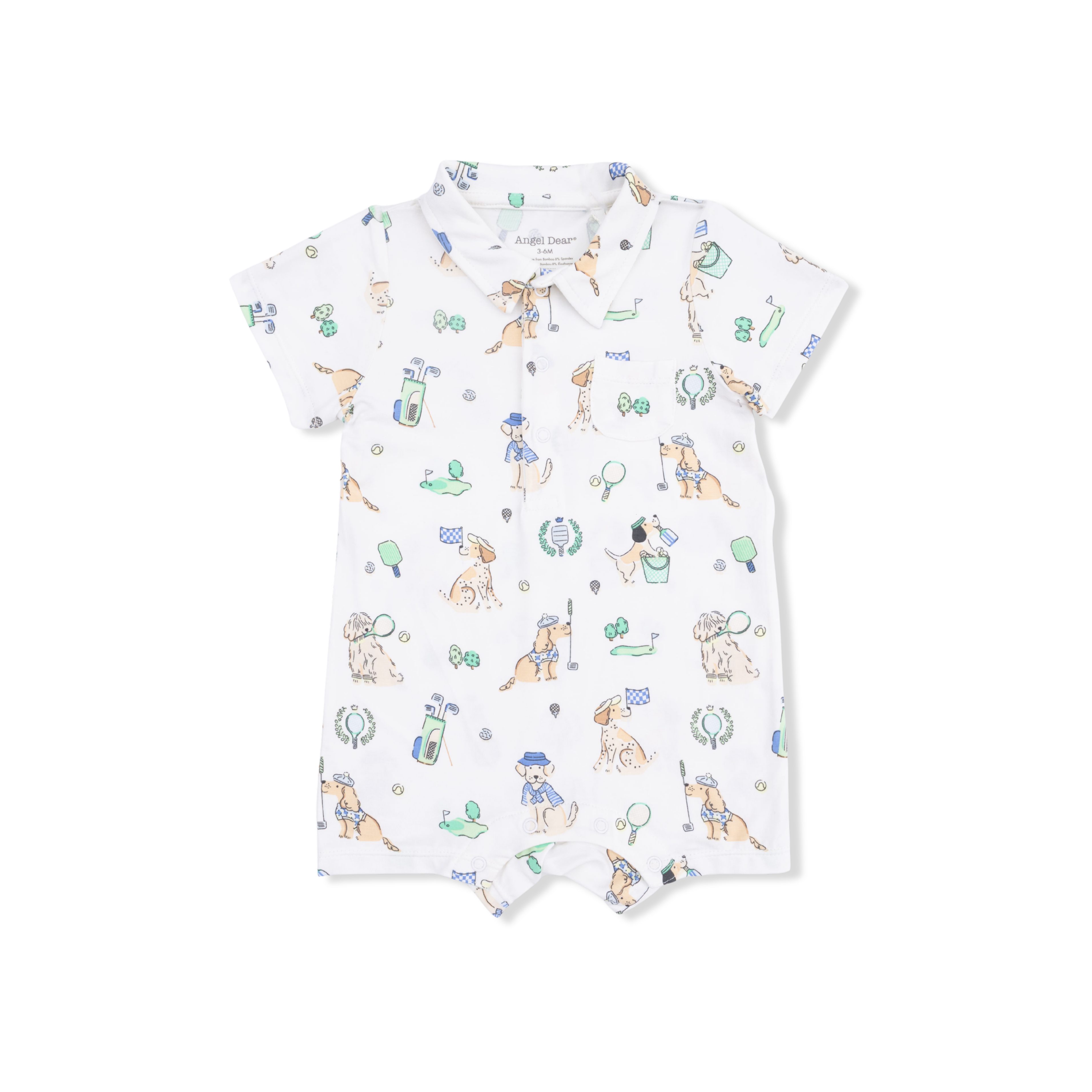 Country Club Dogs Neutral - Polo Shortie