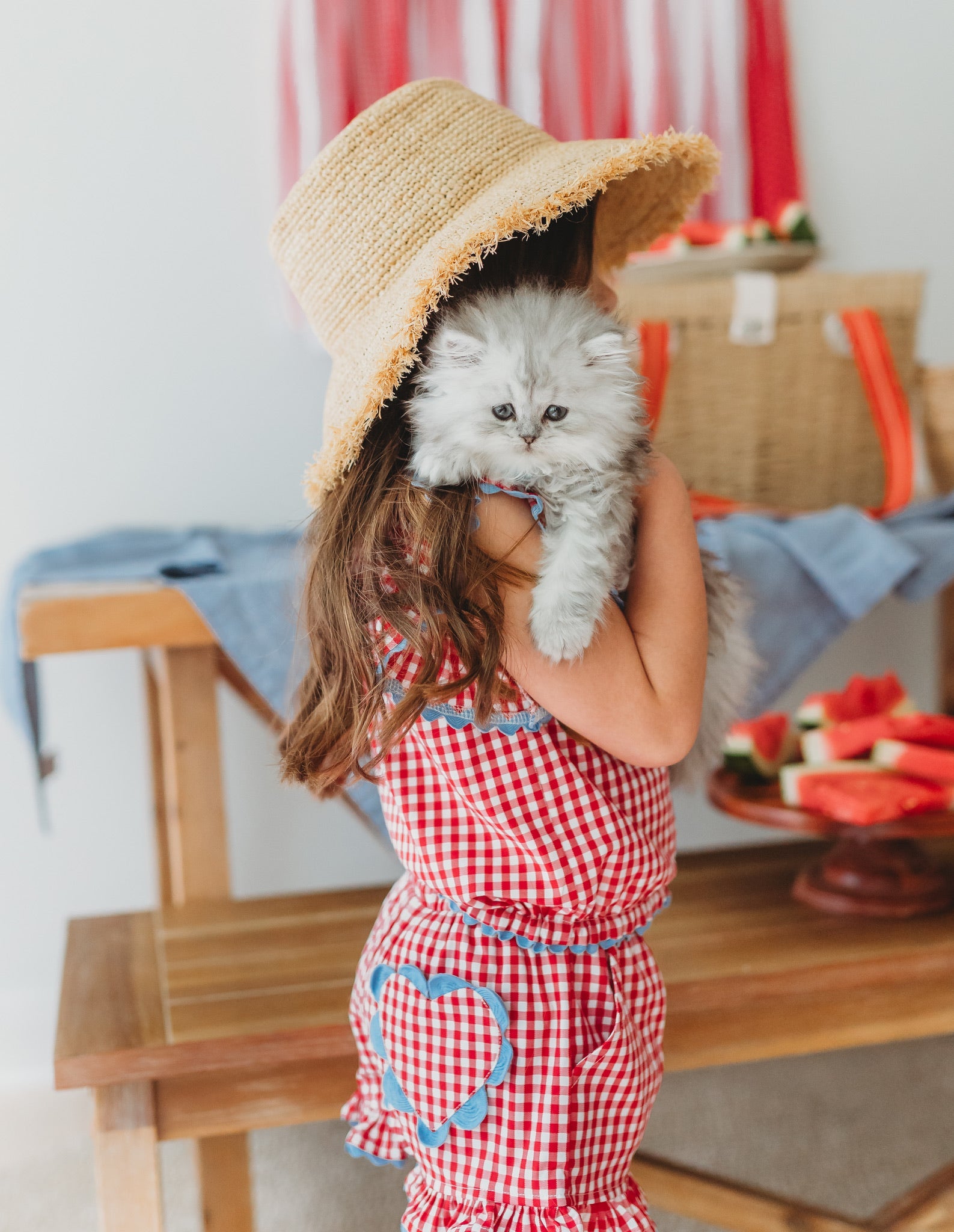 All American Gingham Set