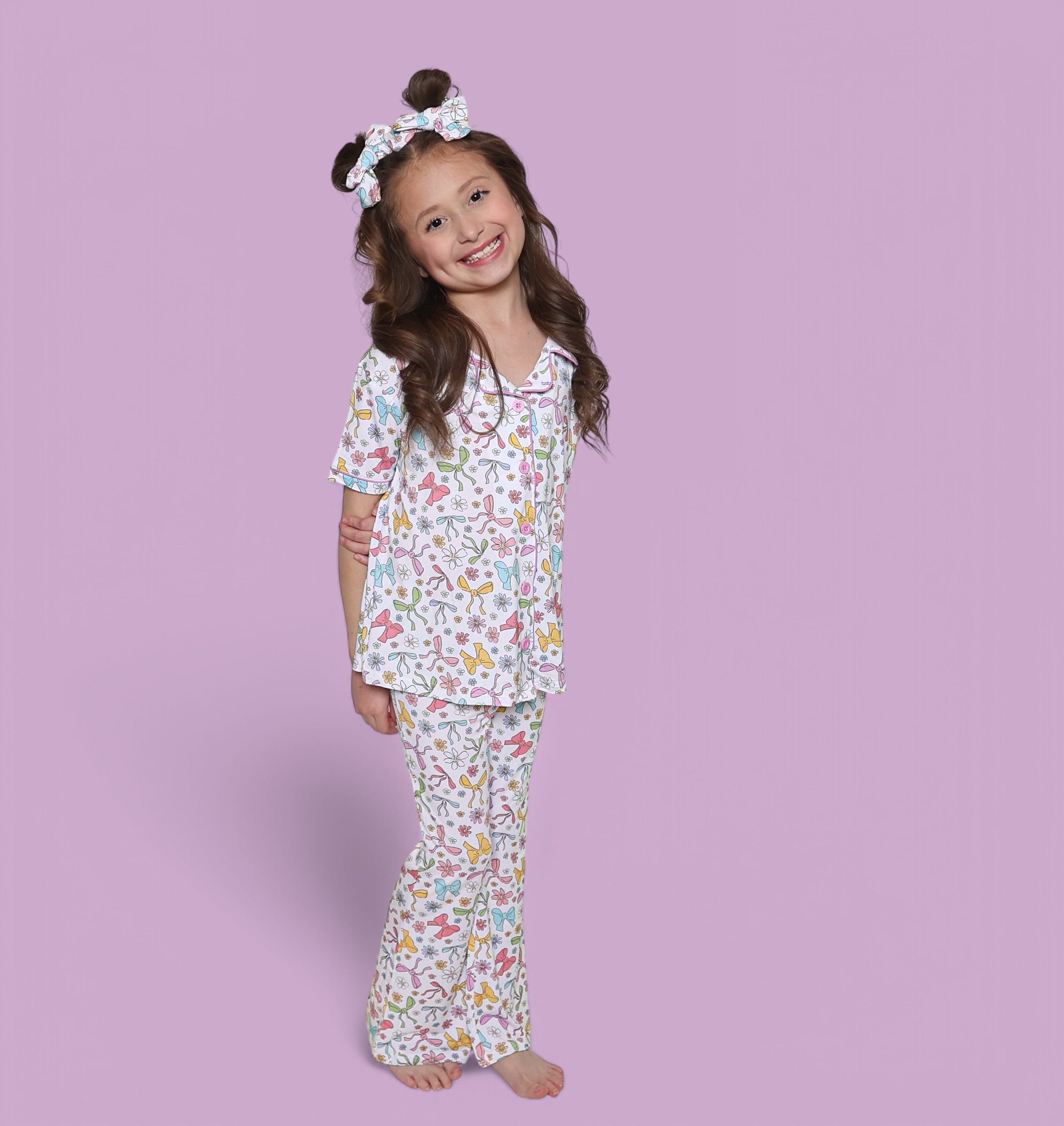 Bow Garden Dream Girl's Flare Set