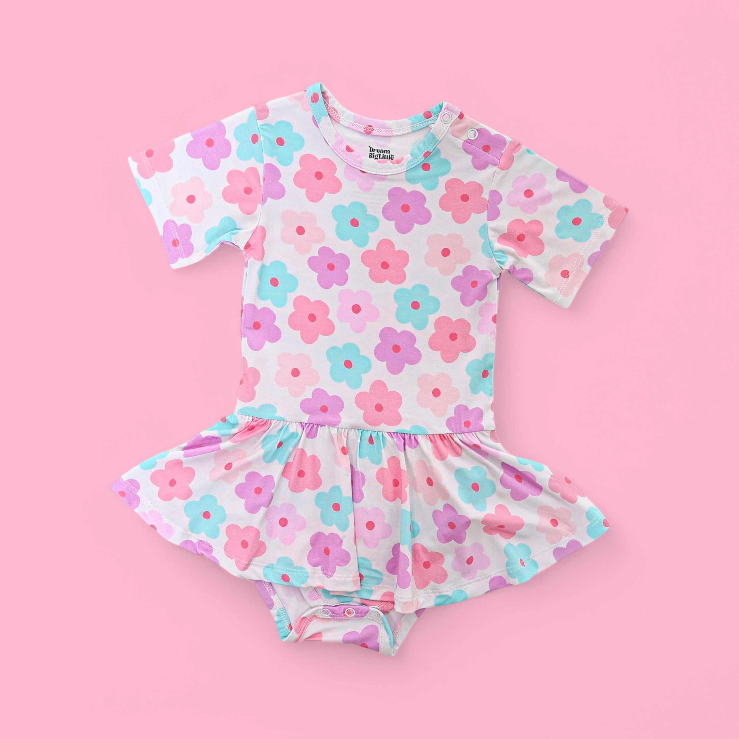 Violet Fields Dream Bodysuit Dress