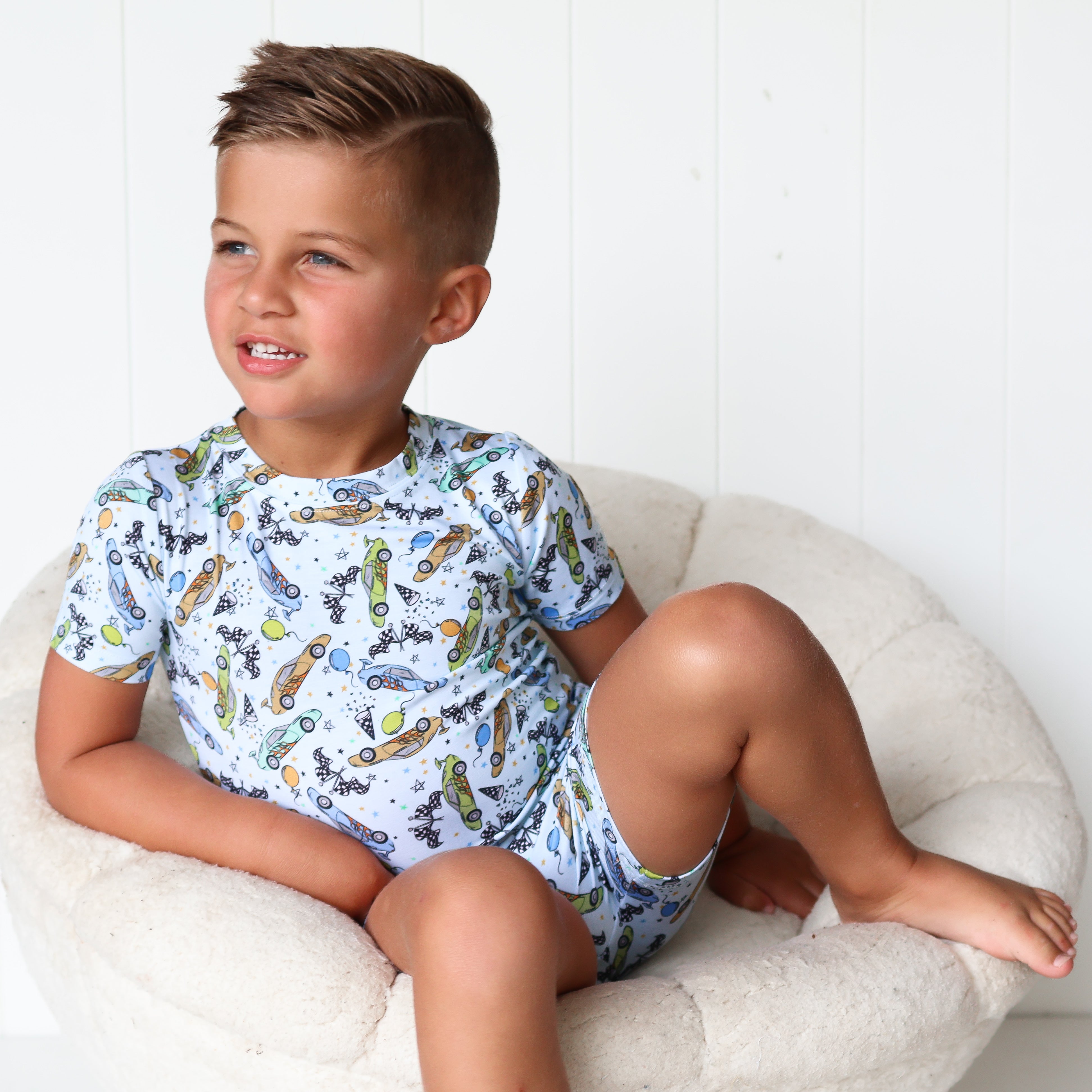 Racing To My Birthday Dream Short Set