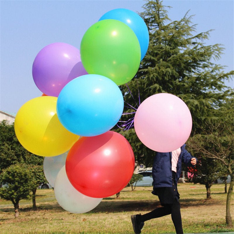 Giant 36" Latex Balloons – Pastels, Brights, Neutrals