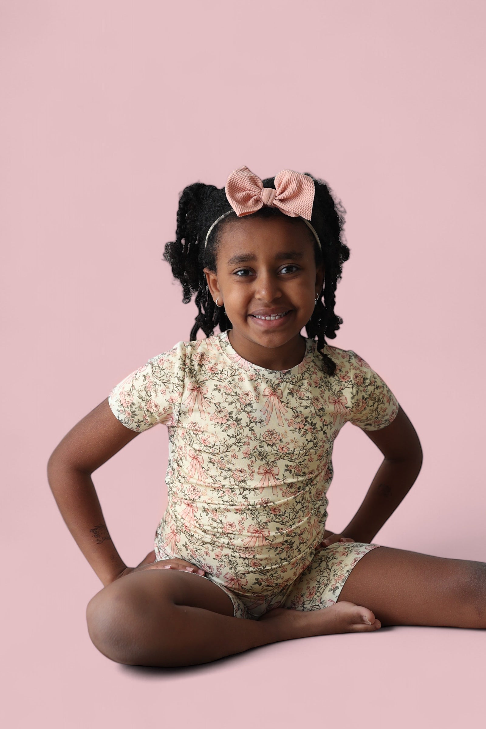 Victorian Bloom Dream Short Set