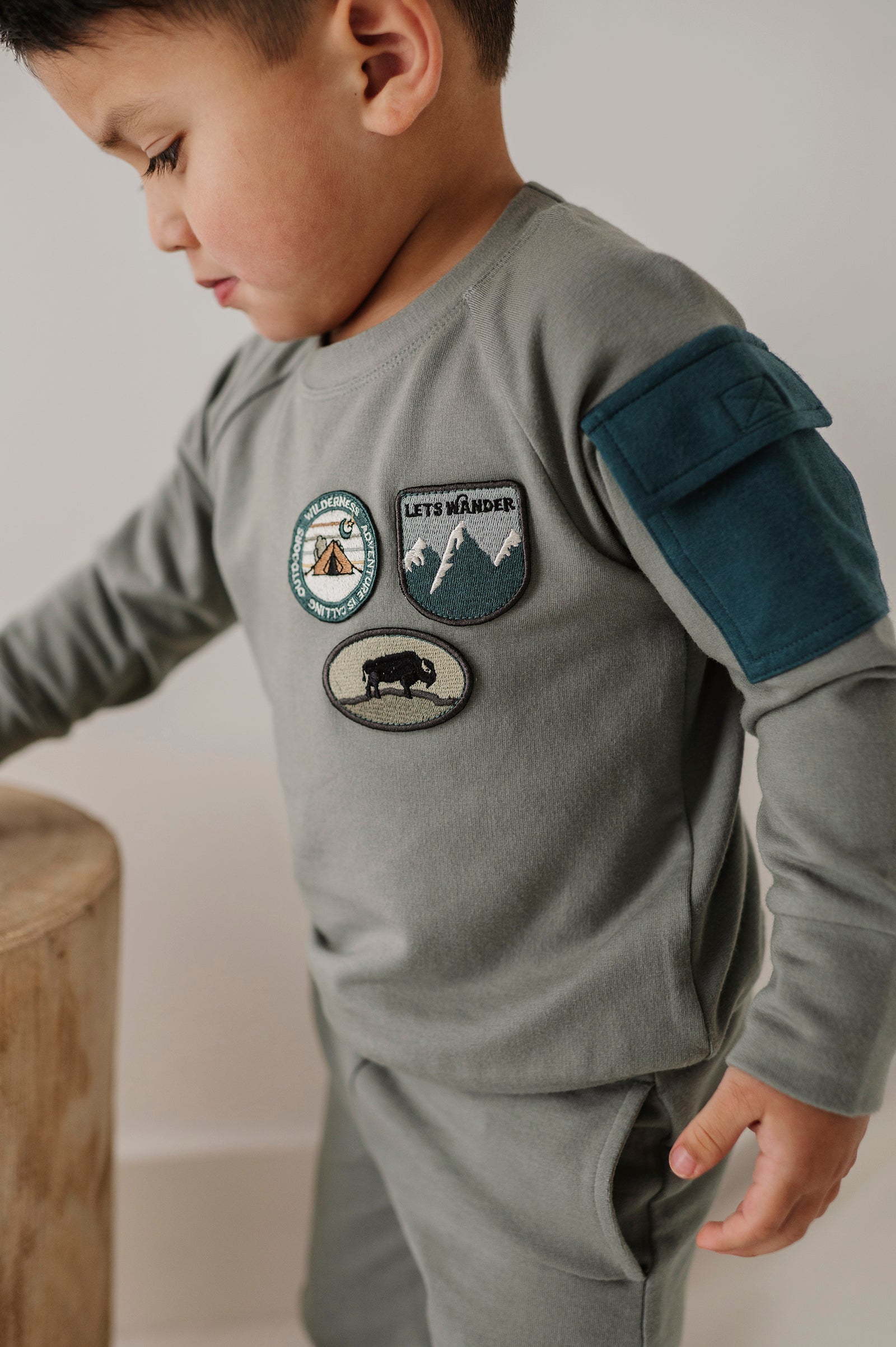 Boy's Raglan Sweatshirt
