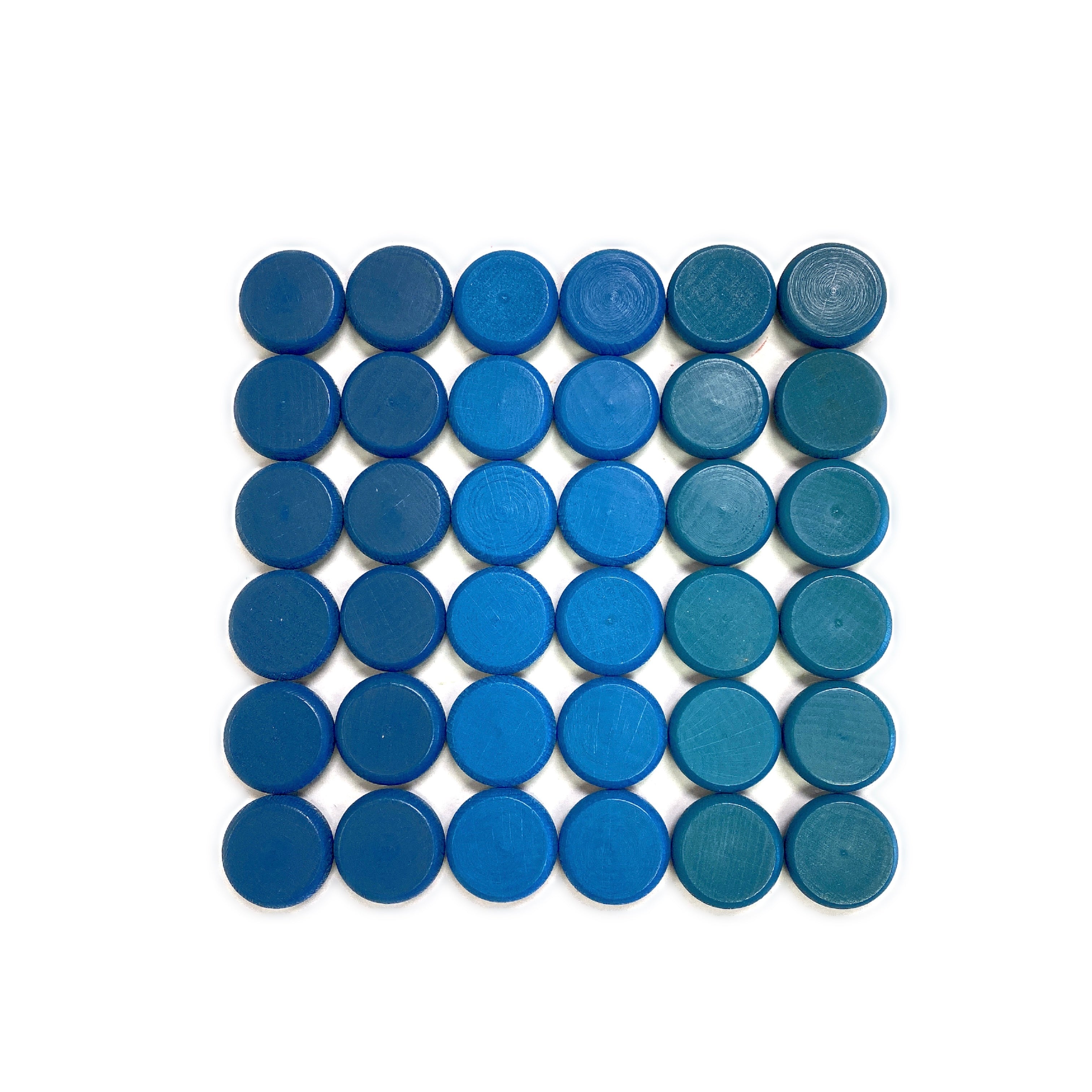 324 Pcs Mandala Loose Parts With Wooden Tray Open-ended Play Set