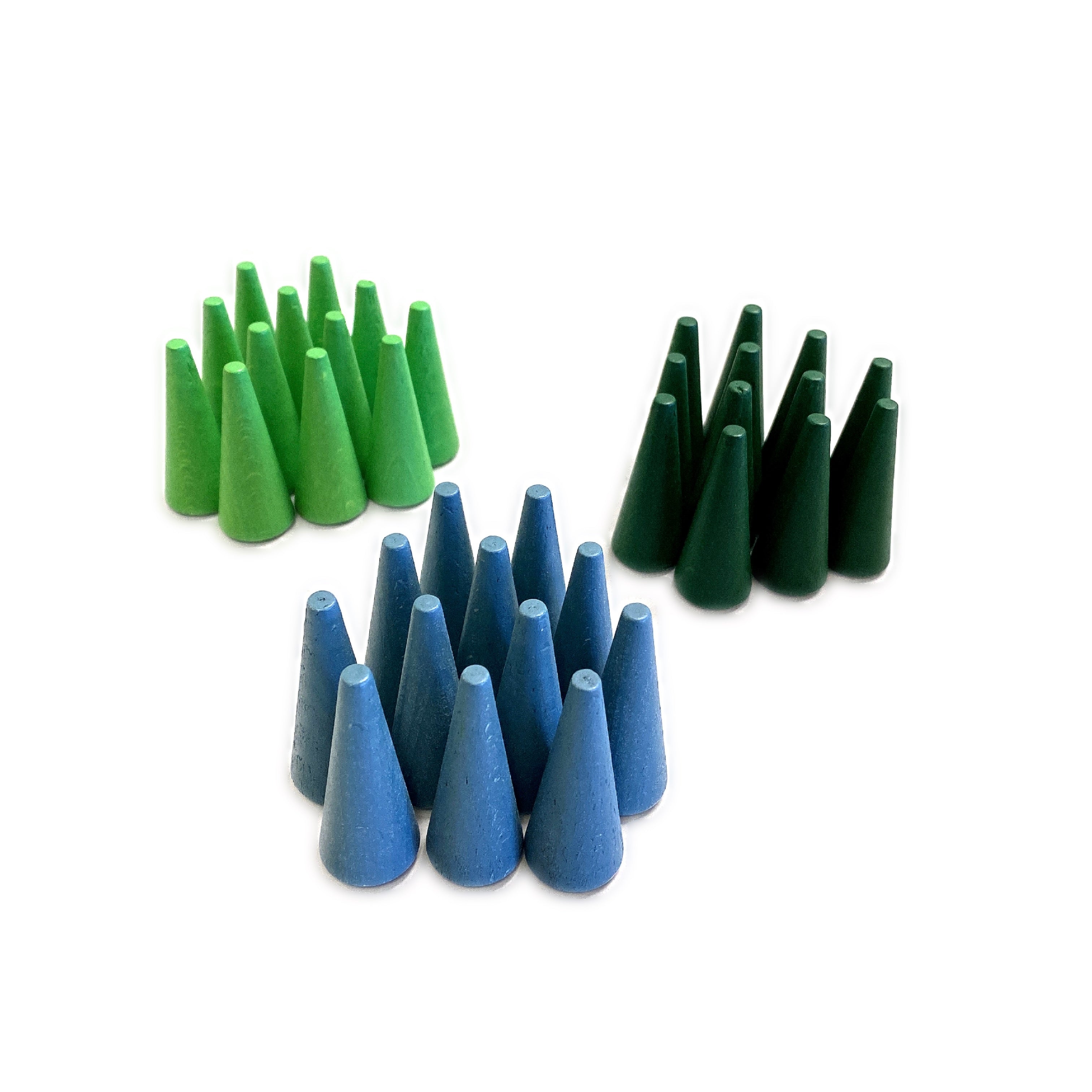 324 Pcs Mandala Loose Parts With Wooden Tray Open-ended Play Set