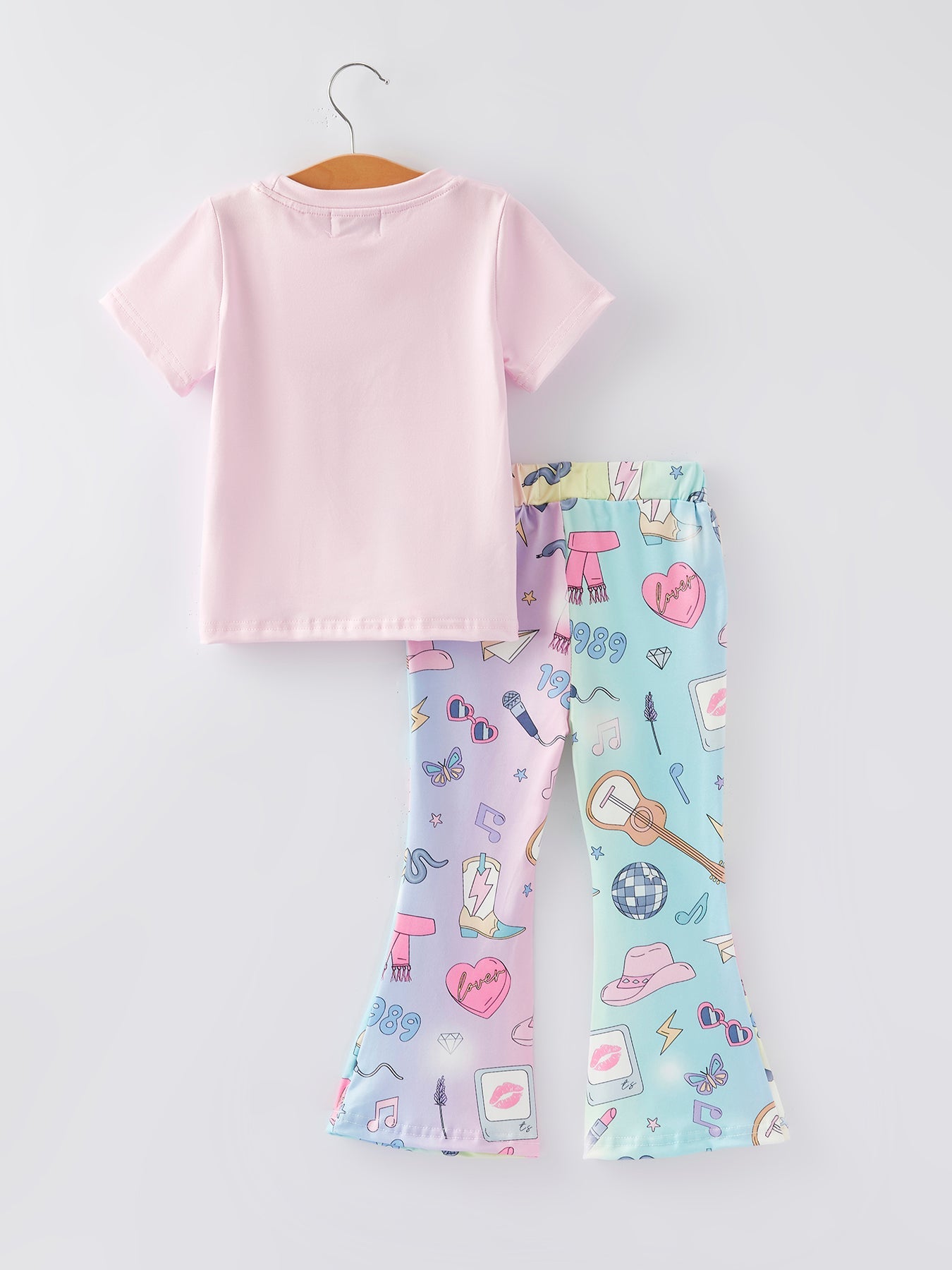 Ts Print Girls Milk Silk Color Outfits