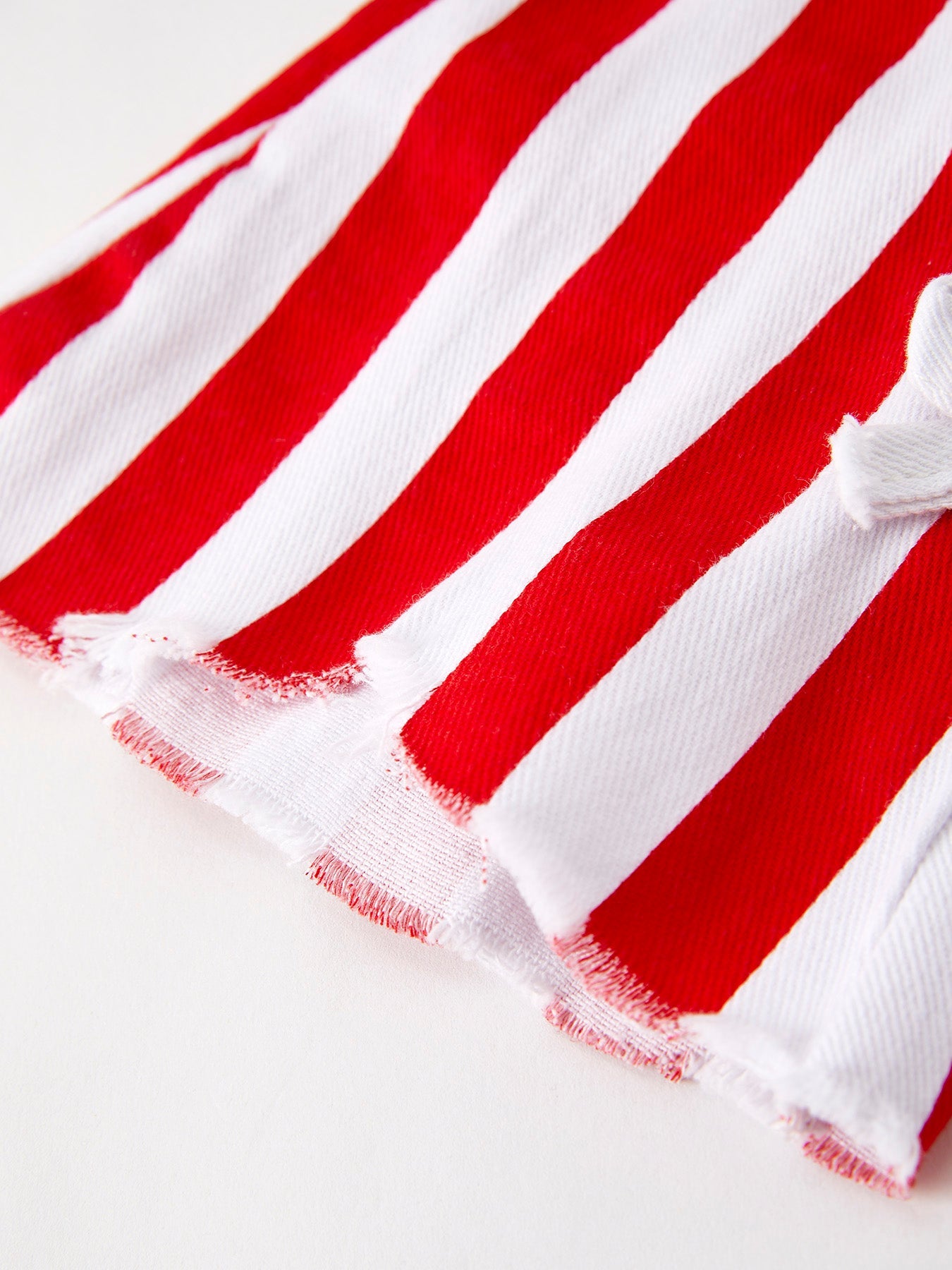 4th Of July Patriotic Star Stripe Bow Flare Pants