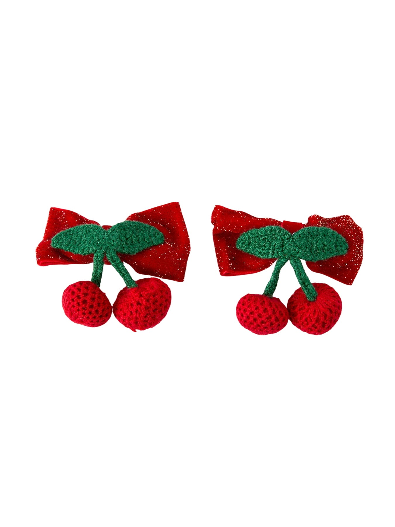 Red Cherry Hairpin
